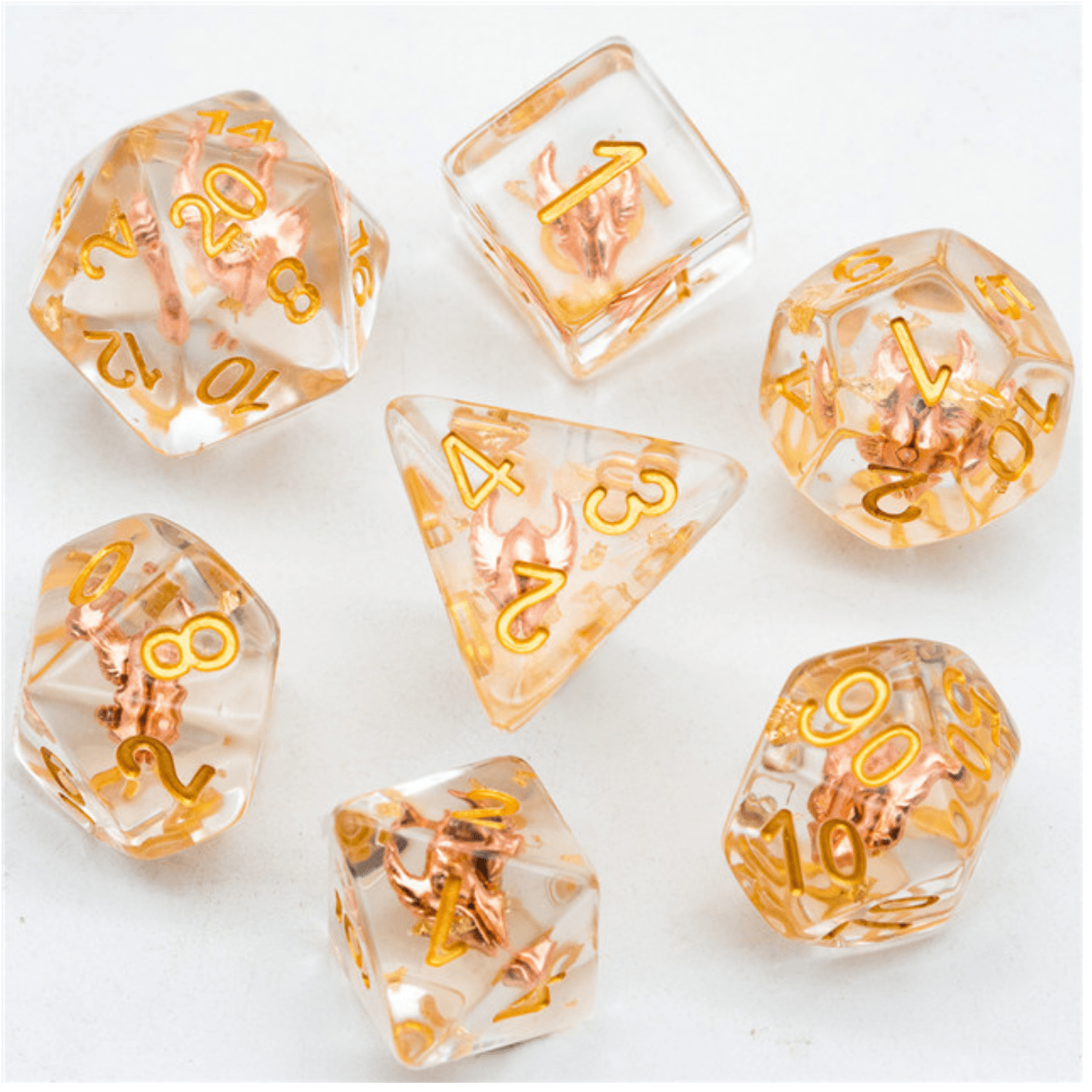 Foam Brain Paladin's Helm RPG Dice Set | Odin's Place