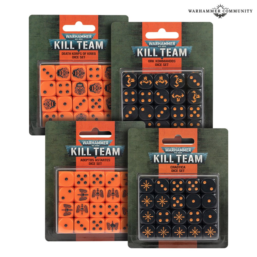 Kill Team: Adeptus Astartes Dice Set | Odin's Place