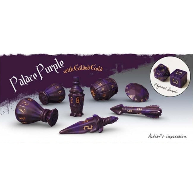 Hero Dice Rogue Dice in Palace Purple | Odin's Place