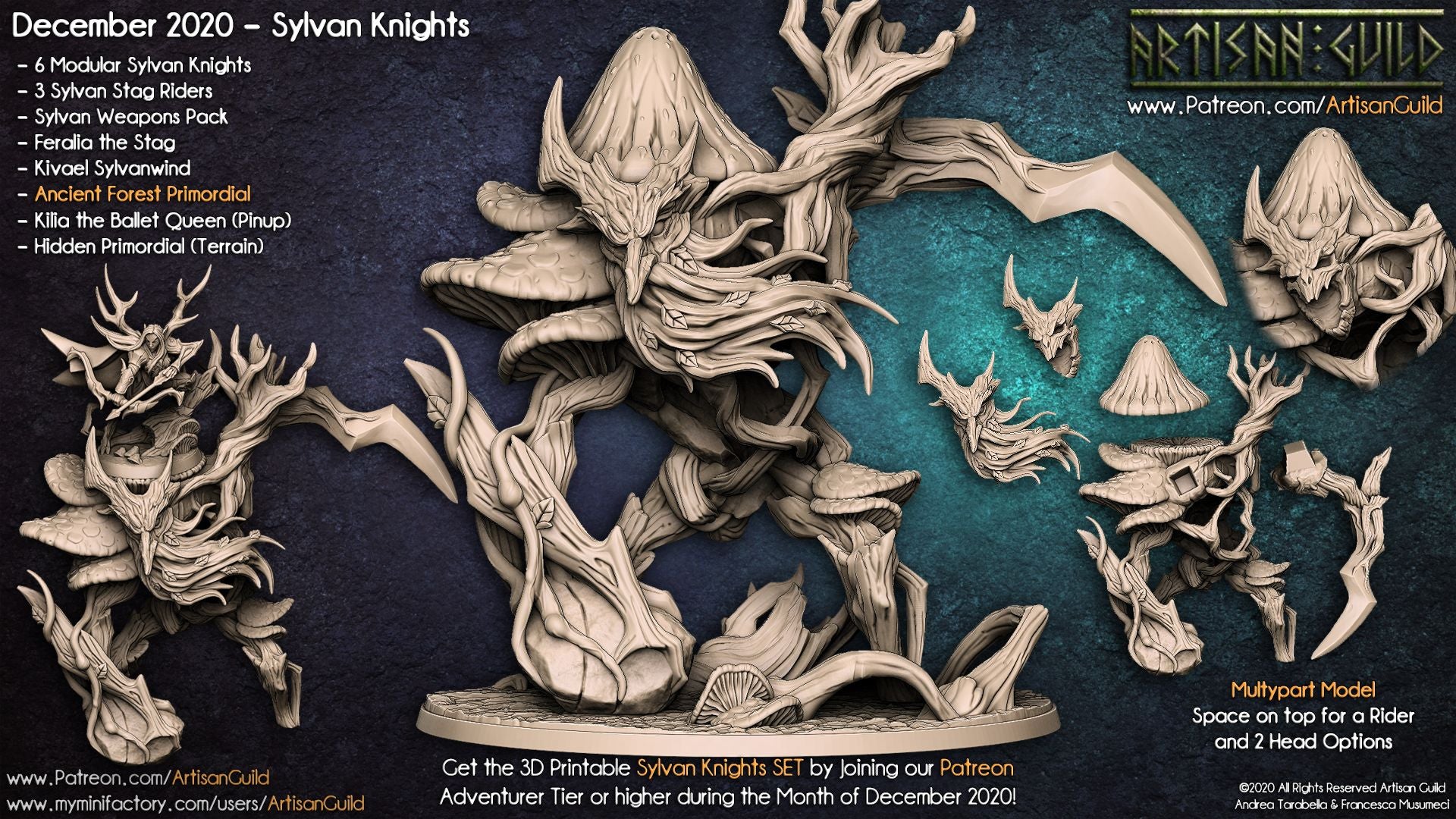 Dragon's Lair Printed Mini: Sylvan Knights Set | Odin's Place