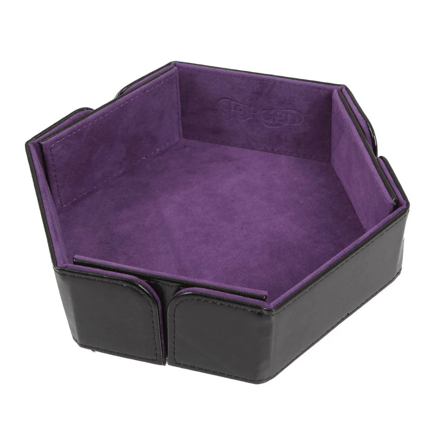 Forged Gaming Hexagon Magnetic Folding Dice Tray - Various Colors | Odin's Place