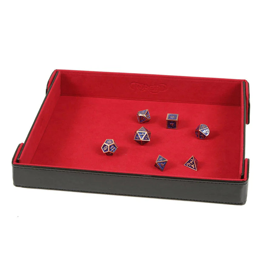 Forged Gaming Rectangle Magnetic Folding Dice Tray - Various Colors | Odin's Place