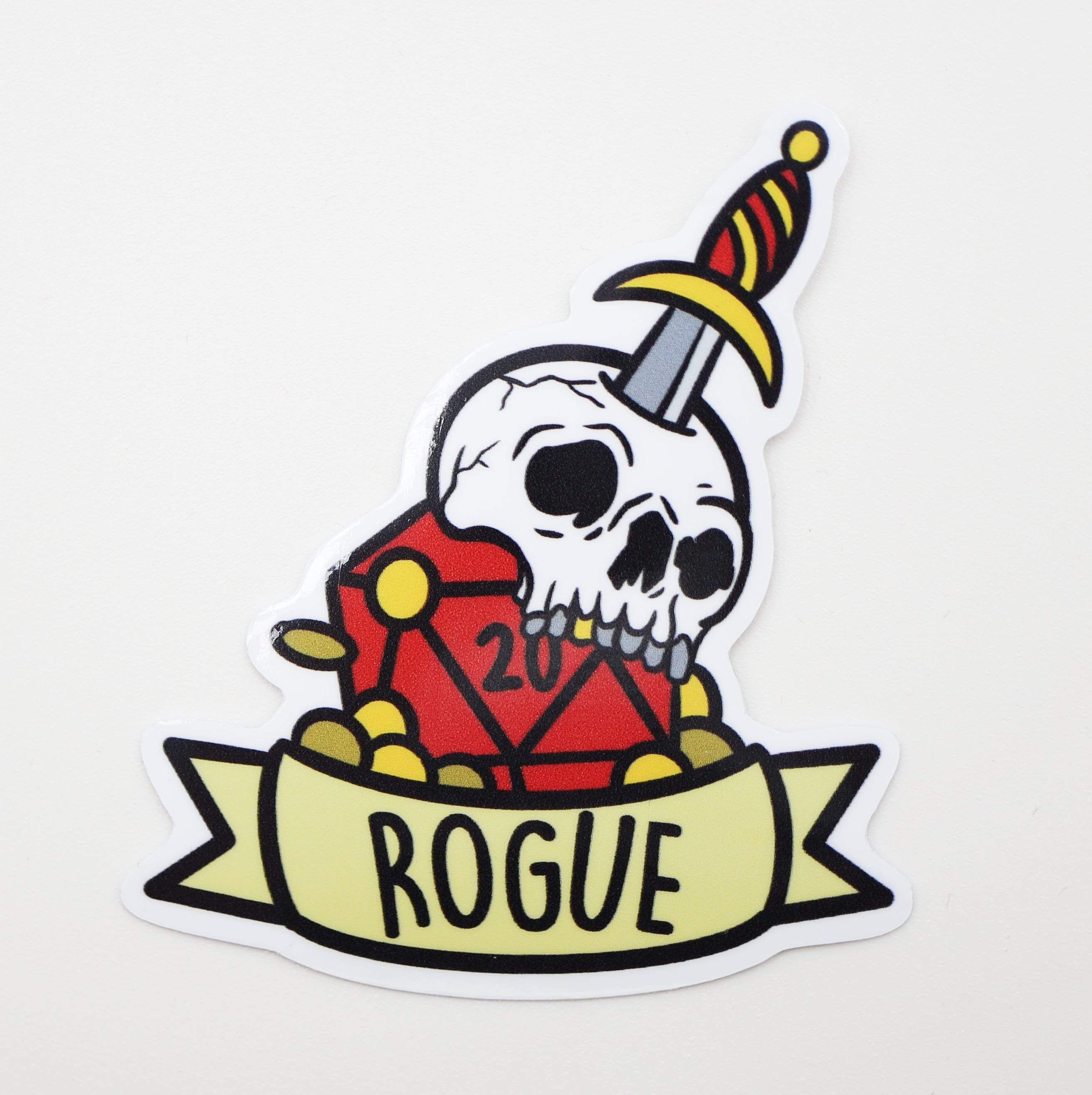 Foam Brain Banner Sticker: Rogue | Odin's Place