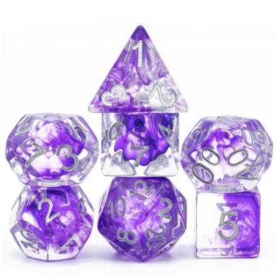 Foam Brain Royal Air Poly 7 Dice Set | Odin's Place