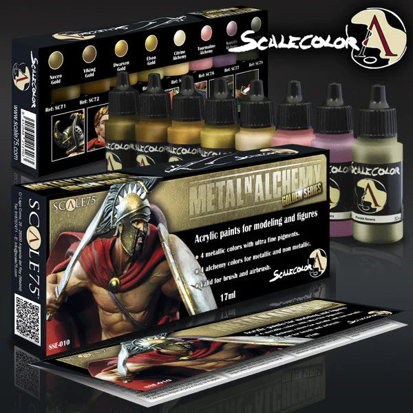 Scale75 Paint Set: Metal and Alchemy Assorted Sets | Odin's Place