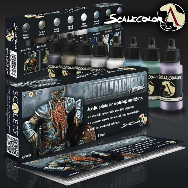 Scale75 Paint Set: Metal and Alchemy Assorted Sets | Odin's Place