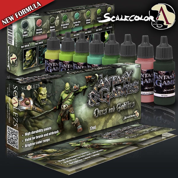 Scale75 Paint Set: Orcs and Goblins | Odin's Place