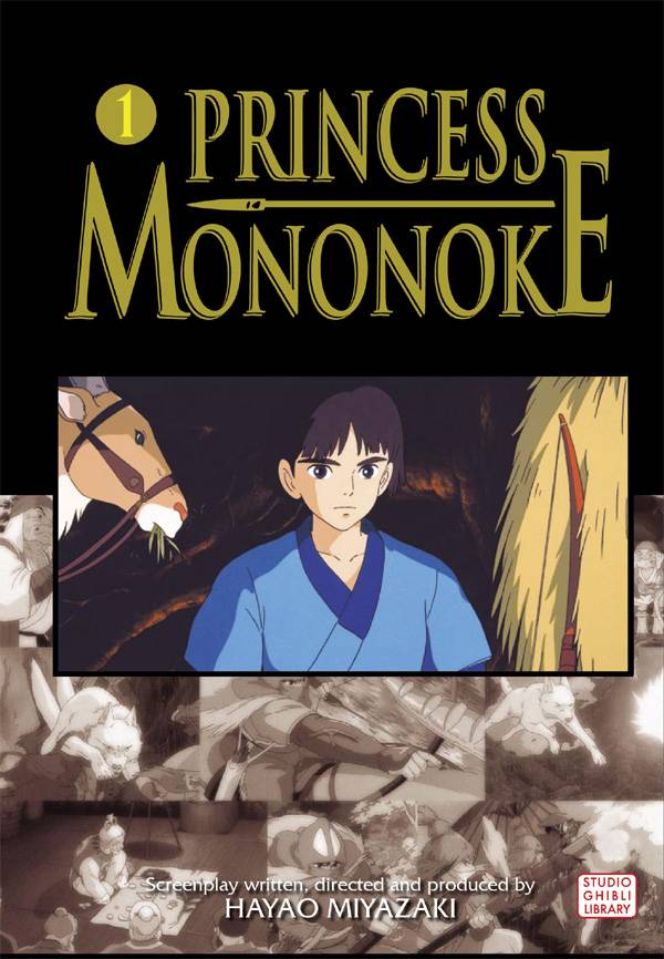 PRINCESS MONONOKE FILM COMIC GN VOL 01 | Odin's Place