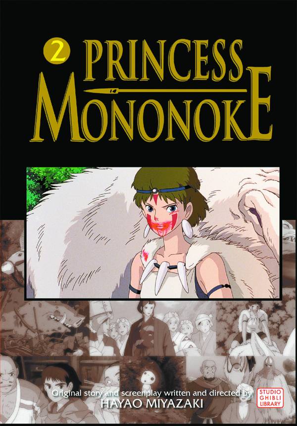 PRINCESS MONONOKE FILM COMIC GN VOL 02 | Odin's Place