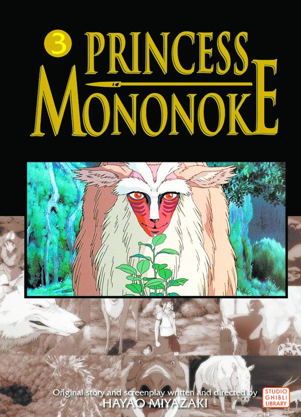 PRINCESS MONONOKE FILM COMIC GN VOL 03 | Odin's Place