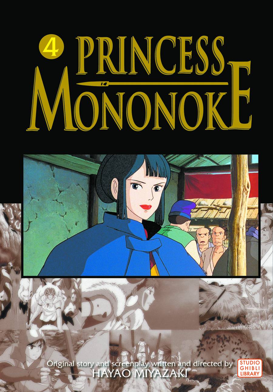 PRINCESS MONONOKE FILM COMIC GN VOL 04 | Odin's Place