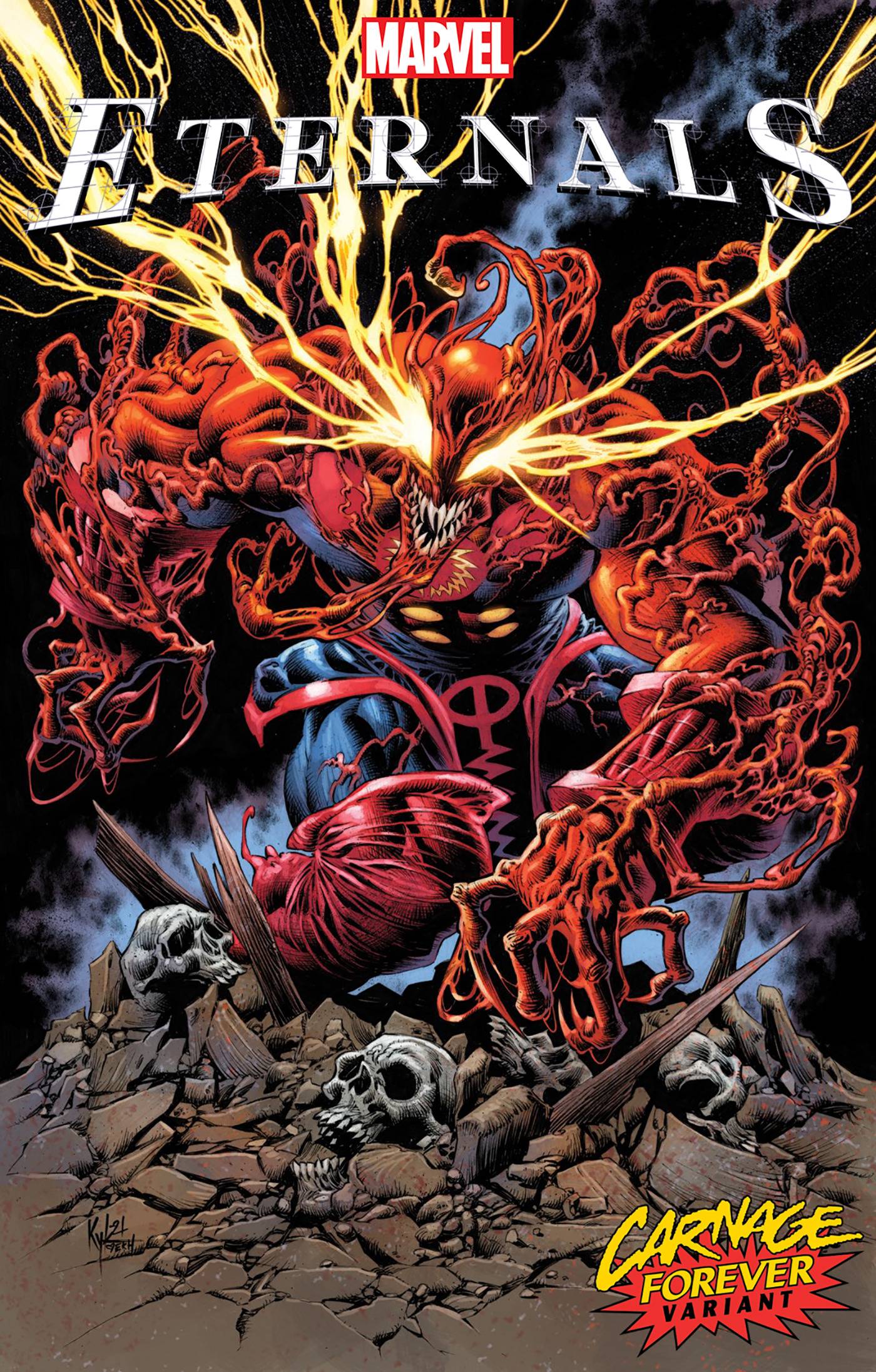 ETERNALS #10 HOTZ CARNAGE FOREVER VAR | Odin's Place