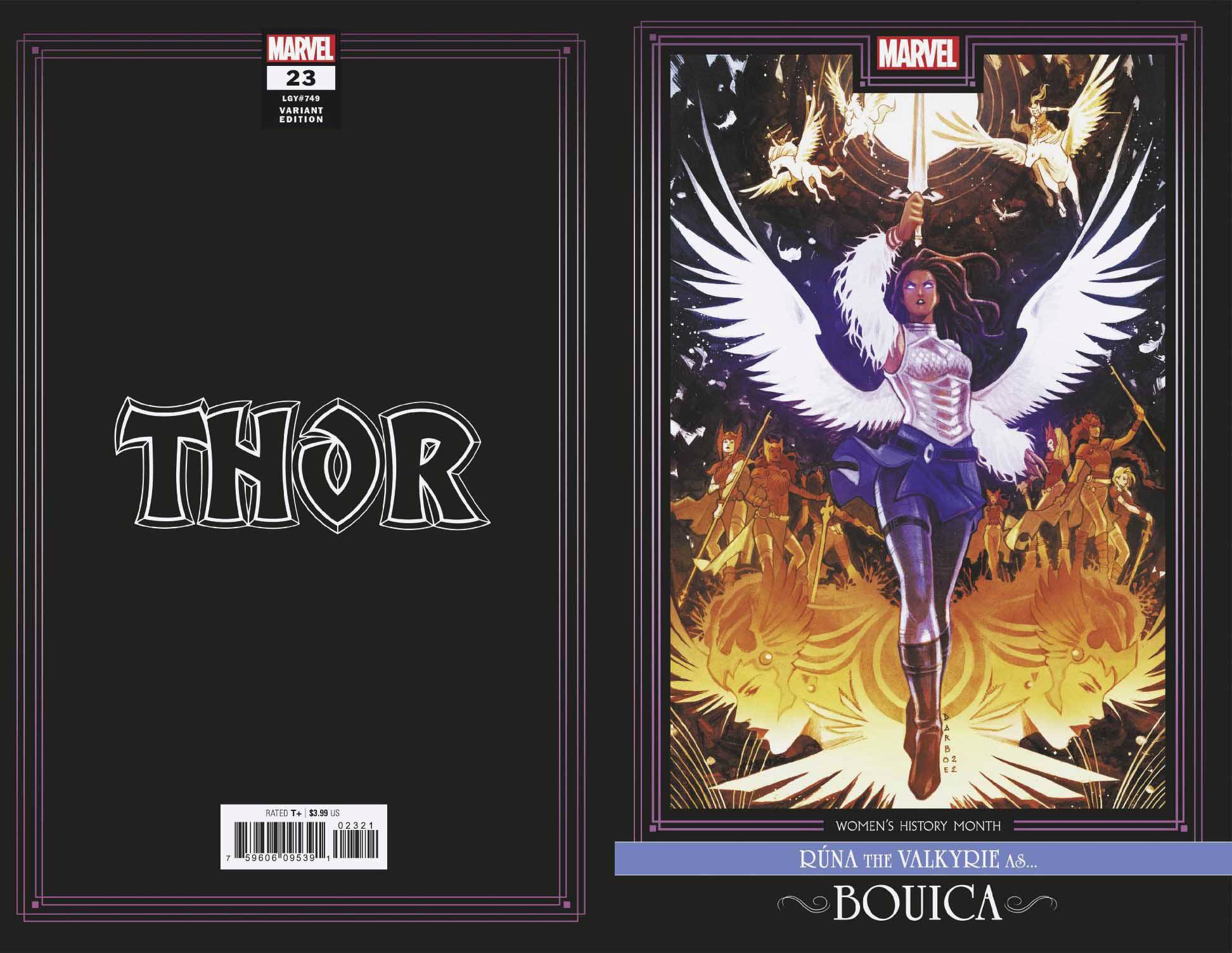 THOR #23 DARBOE WOMENS HISTORY VAR | Odin's Place