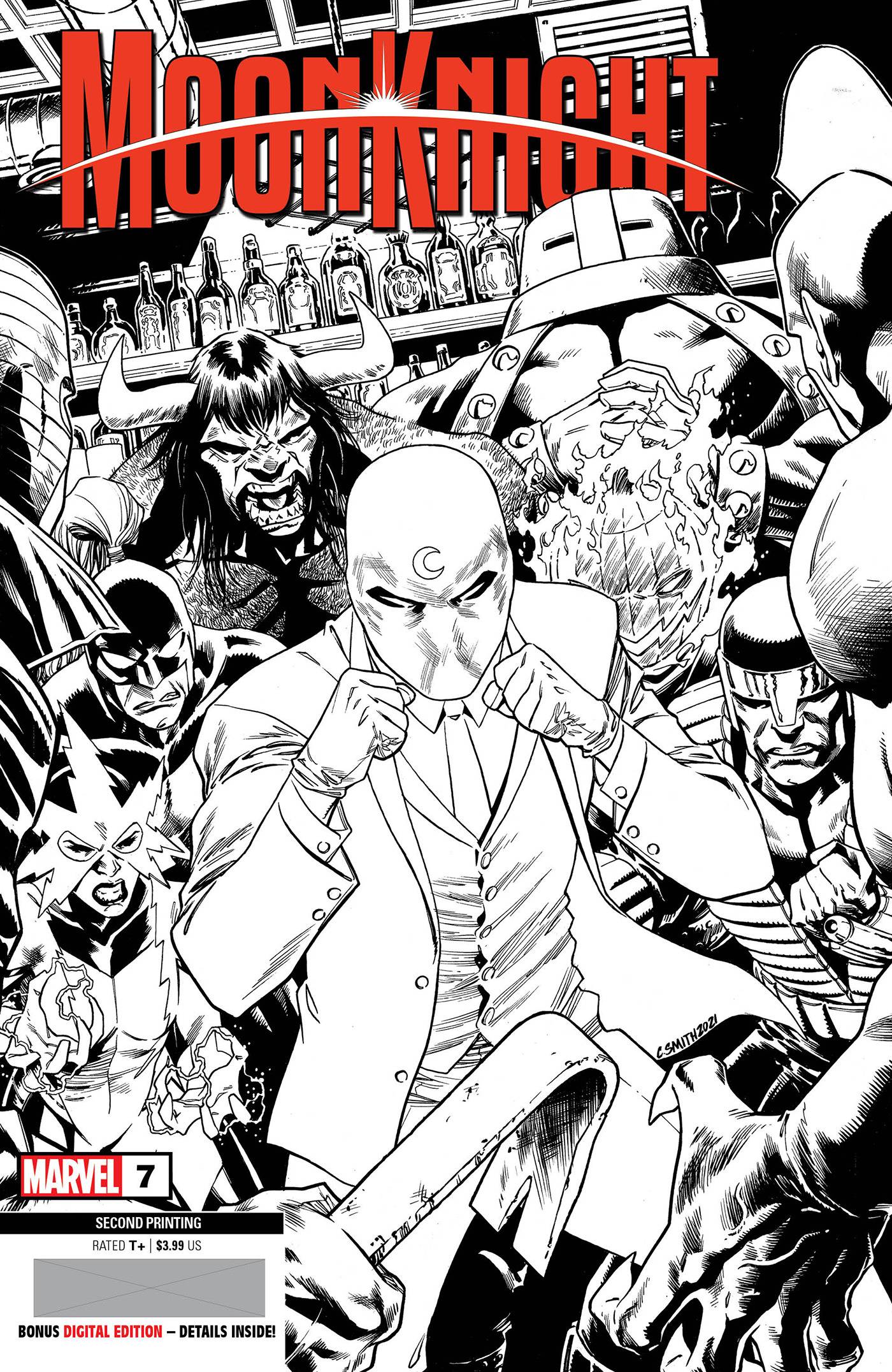 MOON KNIGHT #7 2ND PTG SMITH VAR | Odin's Place