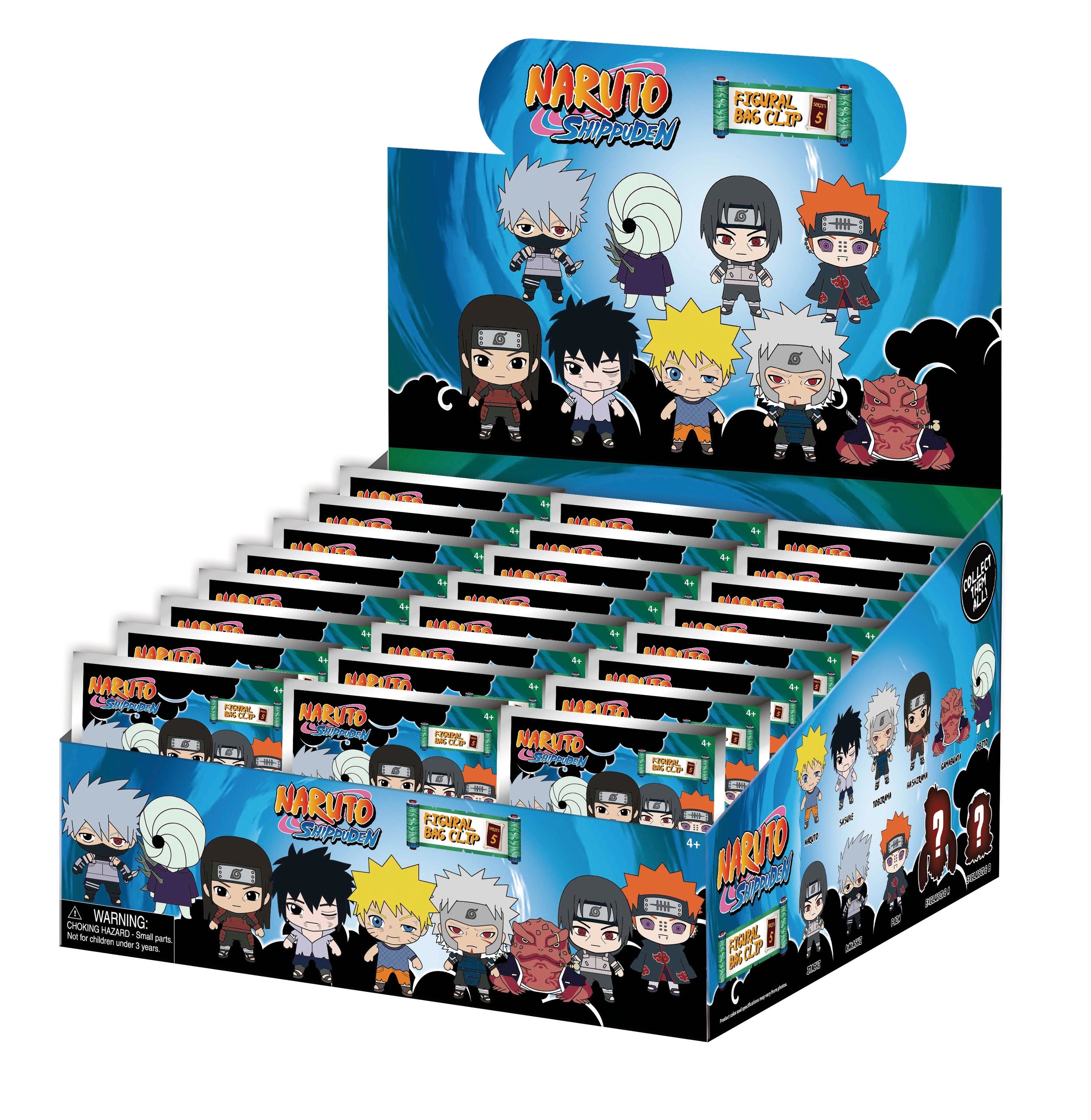 NARUTO SHIPPUDEN SERIES5 3D FOAM BAG CLIP | Odin's Place
