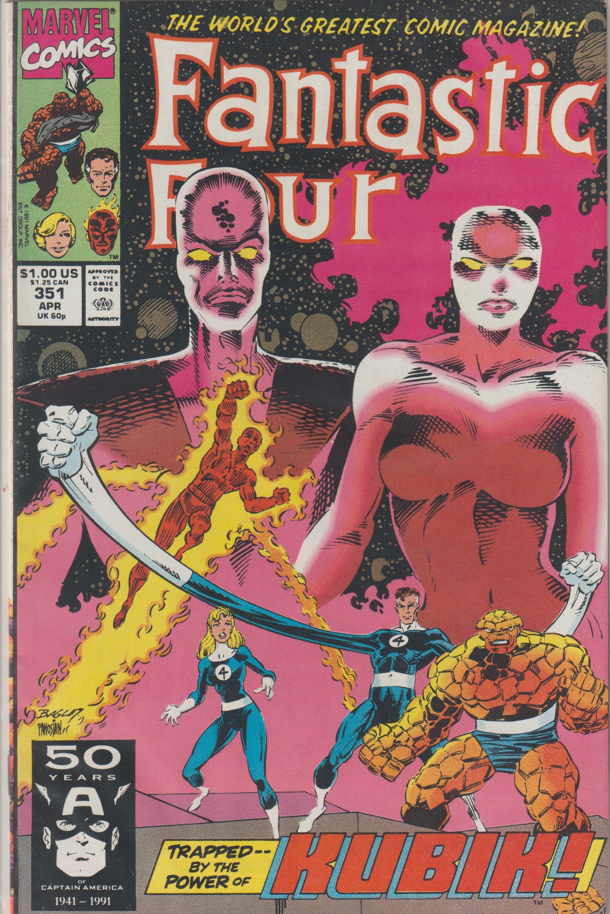 Fantastic Four #351 (1991) | Odin's Place