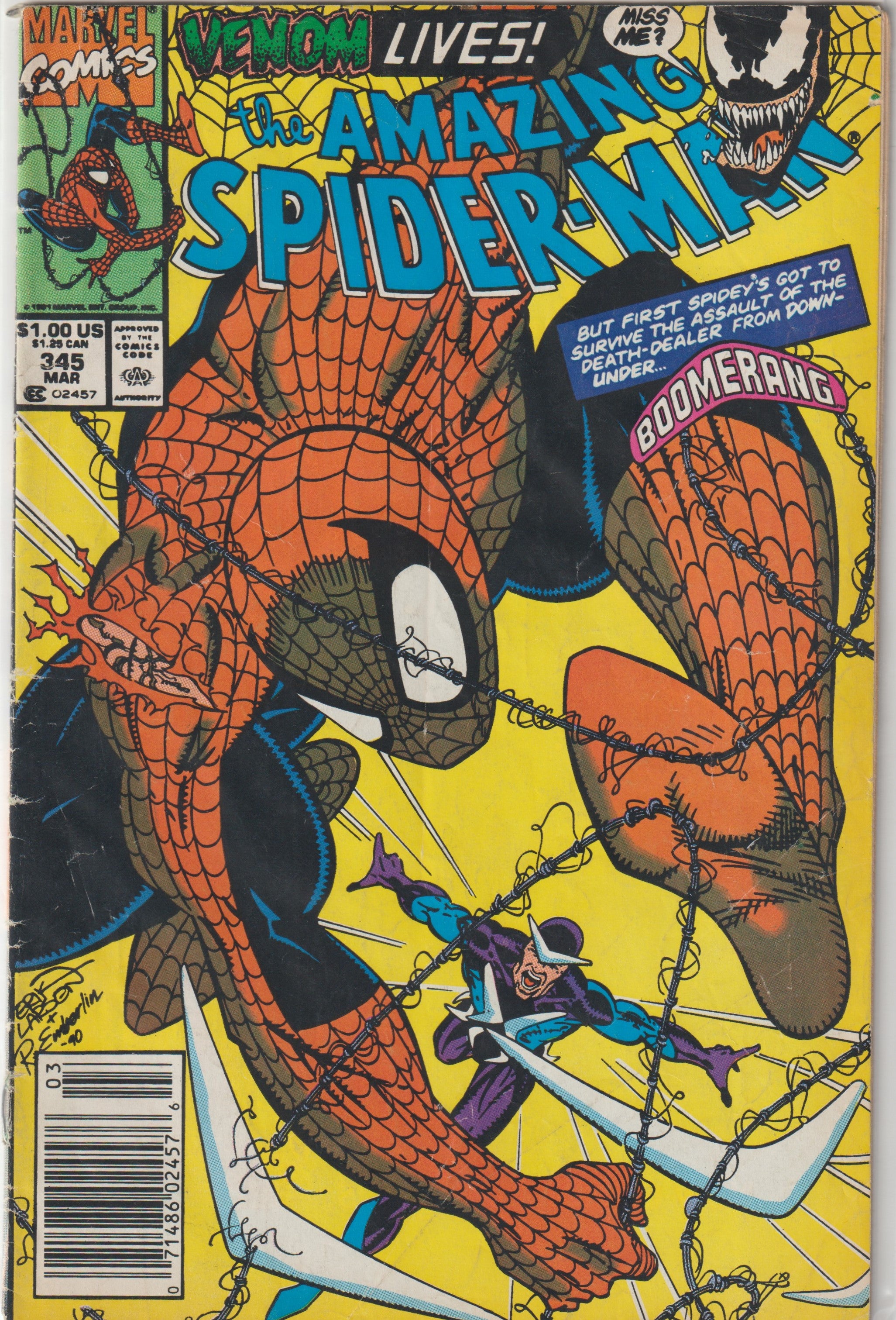 Amazing Spider-man #345 (1993) | Odin's Place