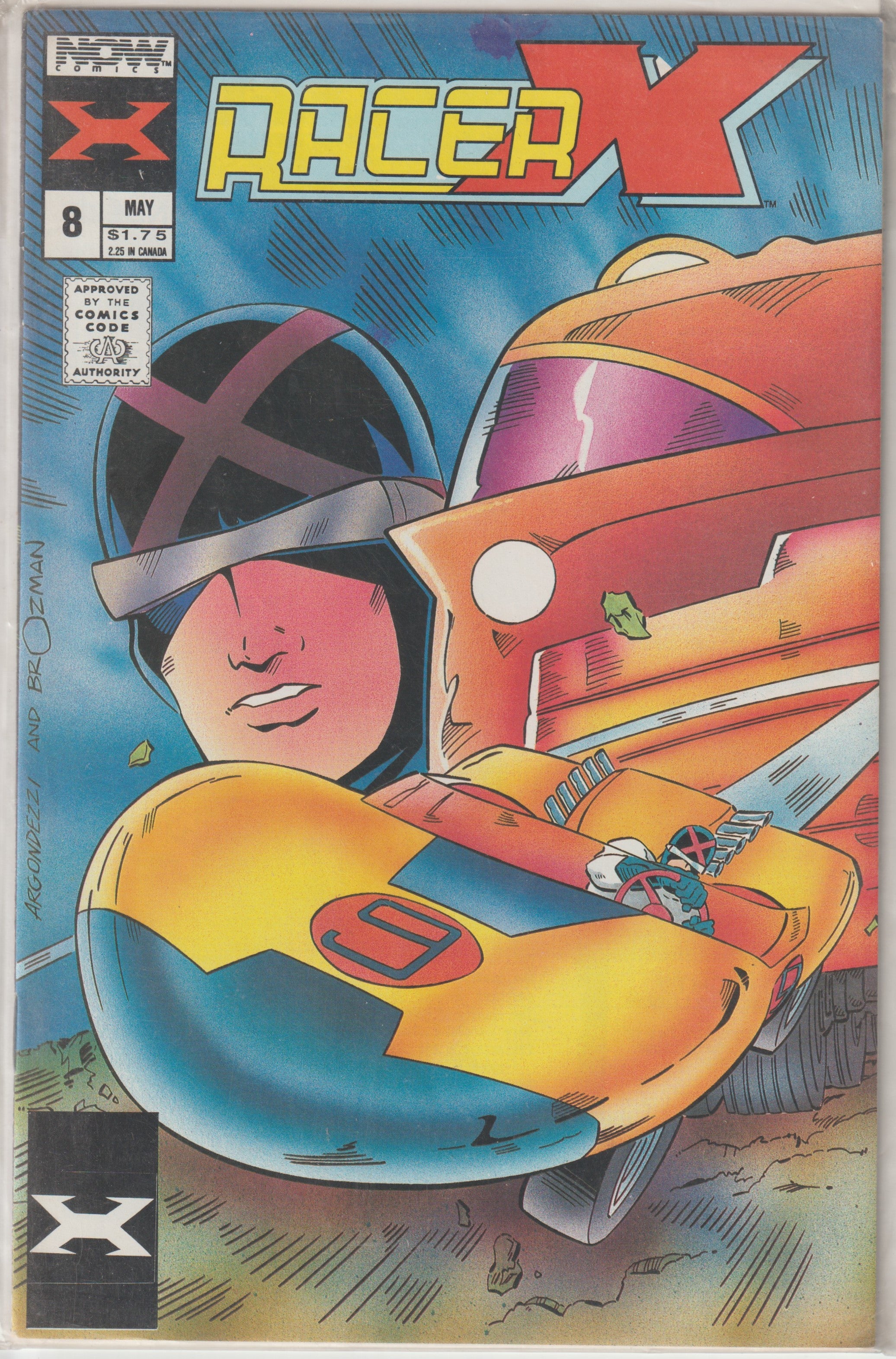 Racer X #8 (1988) | Odin's Place
