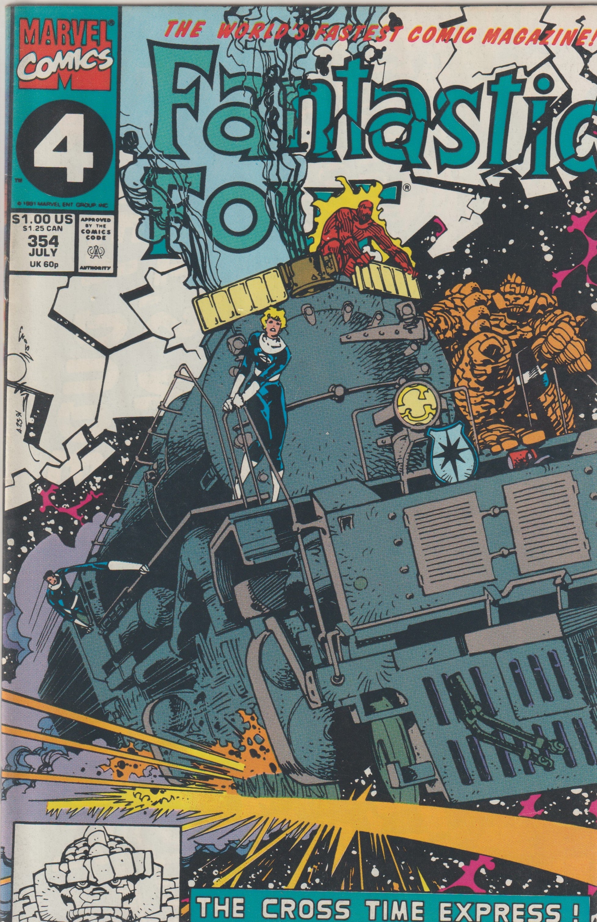 Fantastic Four #354 (1991) | Odin's Place