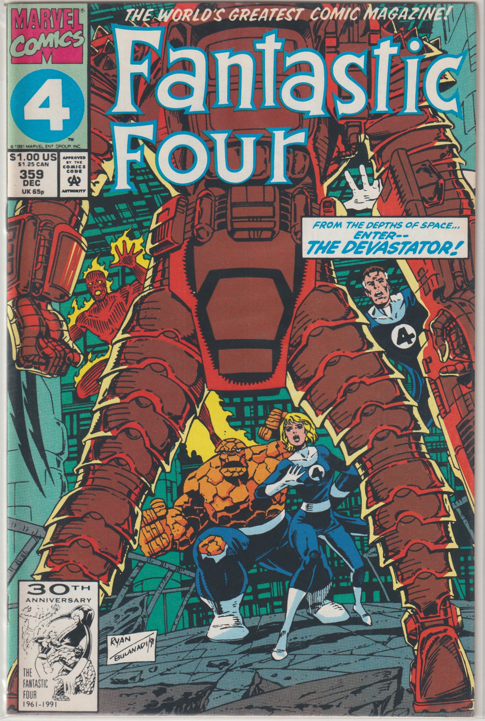 Fantastic Four #359 (1991) | Odin's Place