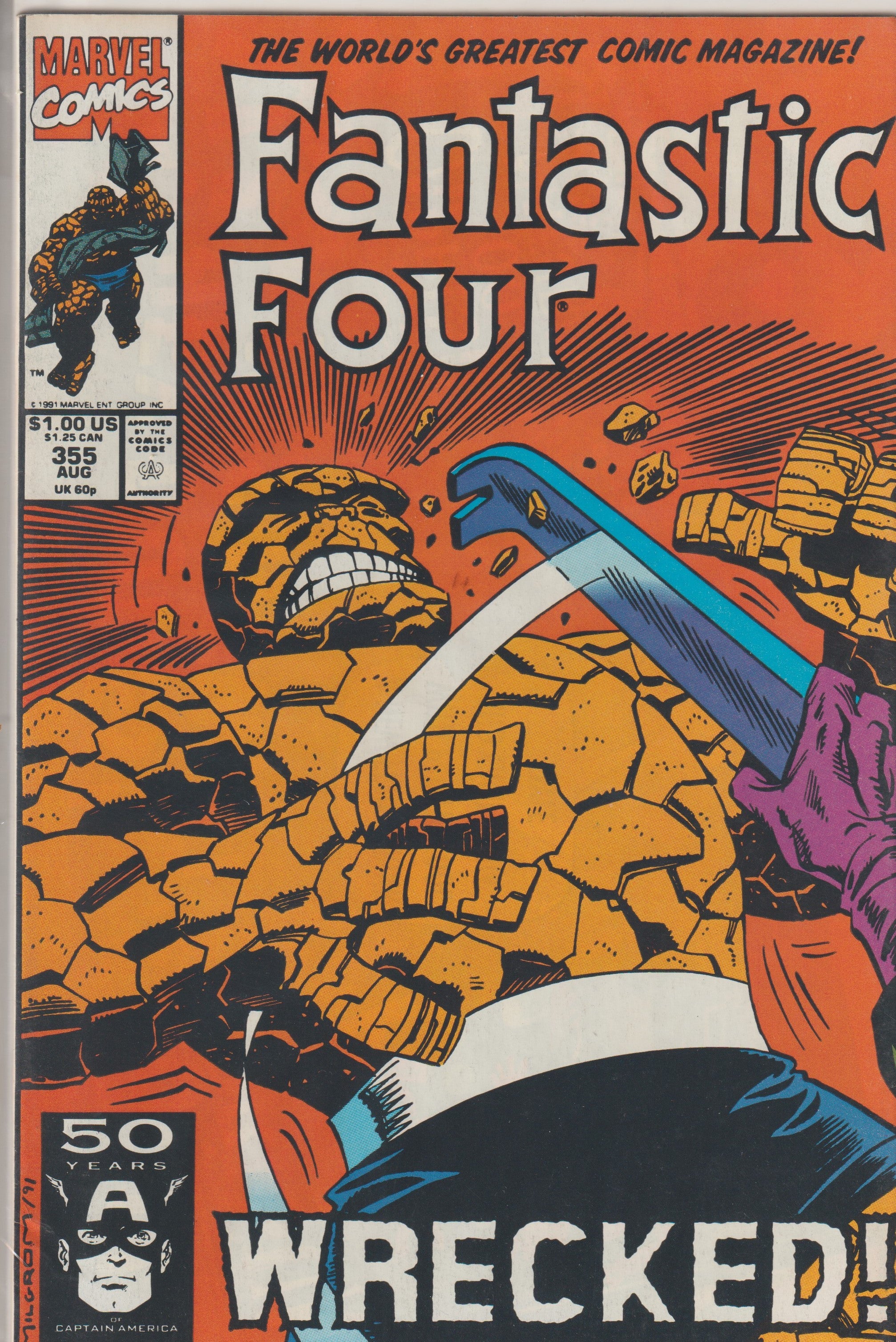 Fantastic Four #355 (1991) | Odin's Place