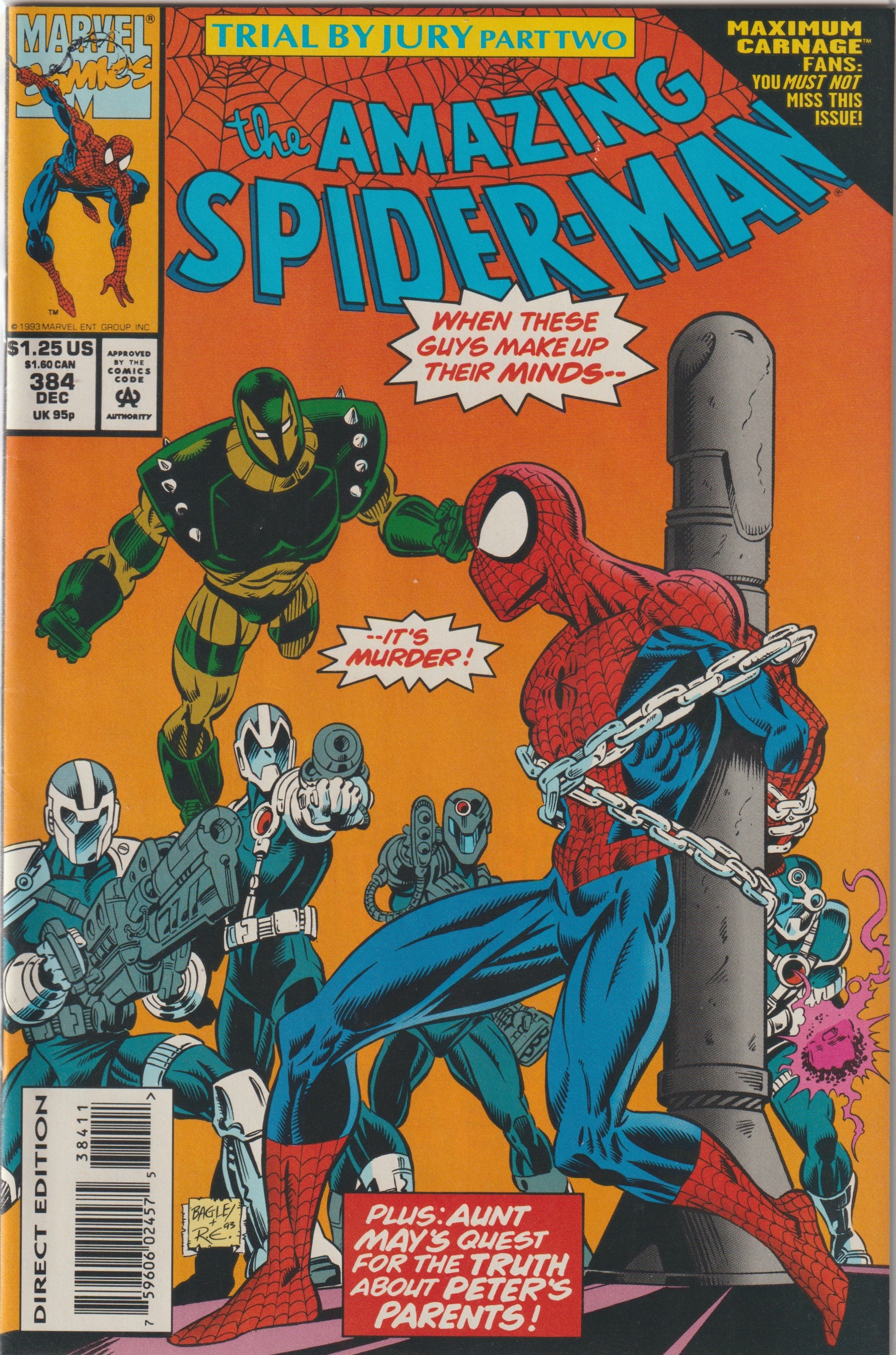 Amazing Spider-man #384 (1993) | Odin's Place