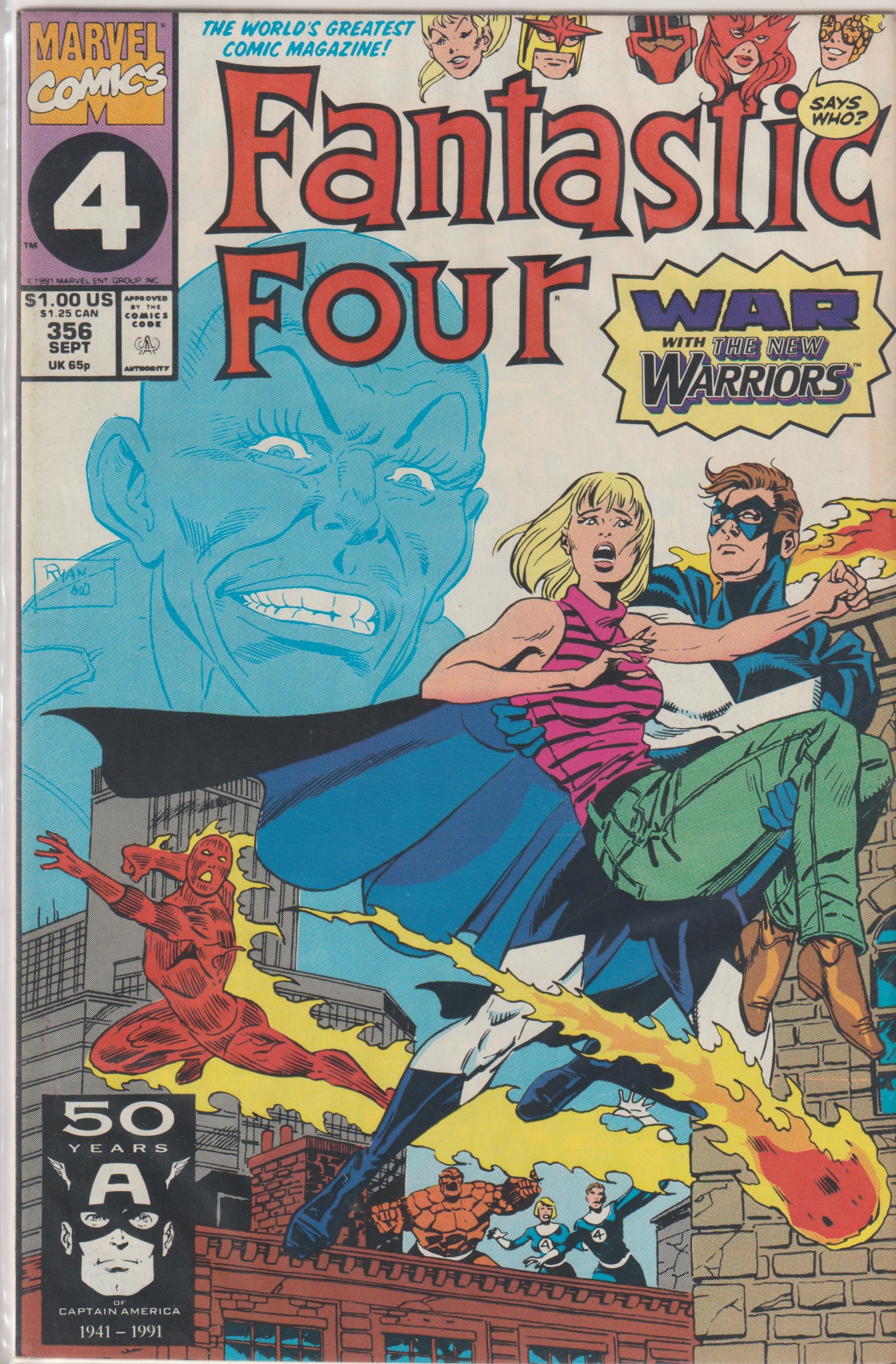 Fantastic Four #356 (1991) | Odin's Place