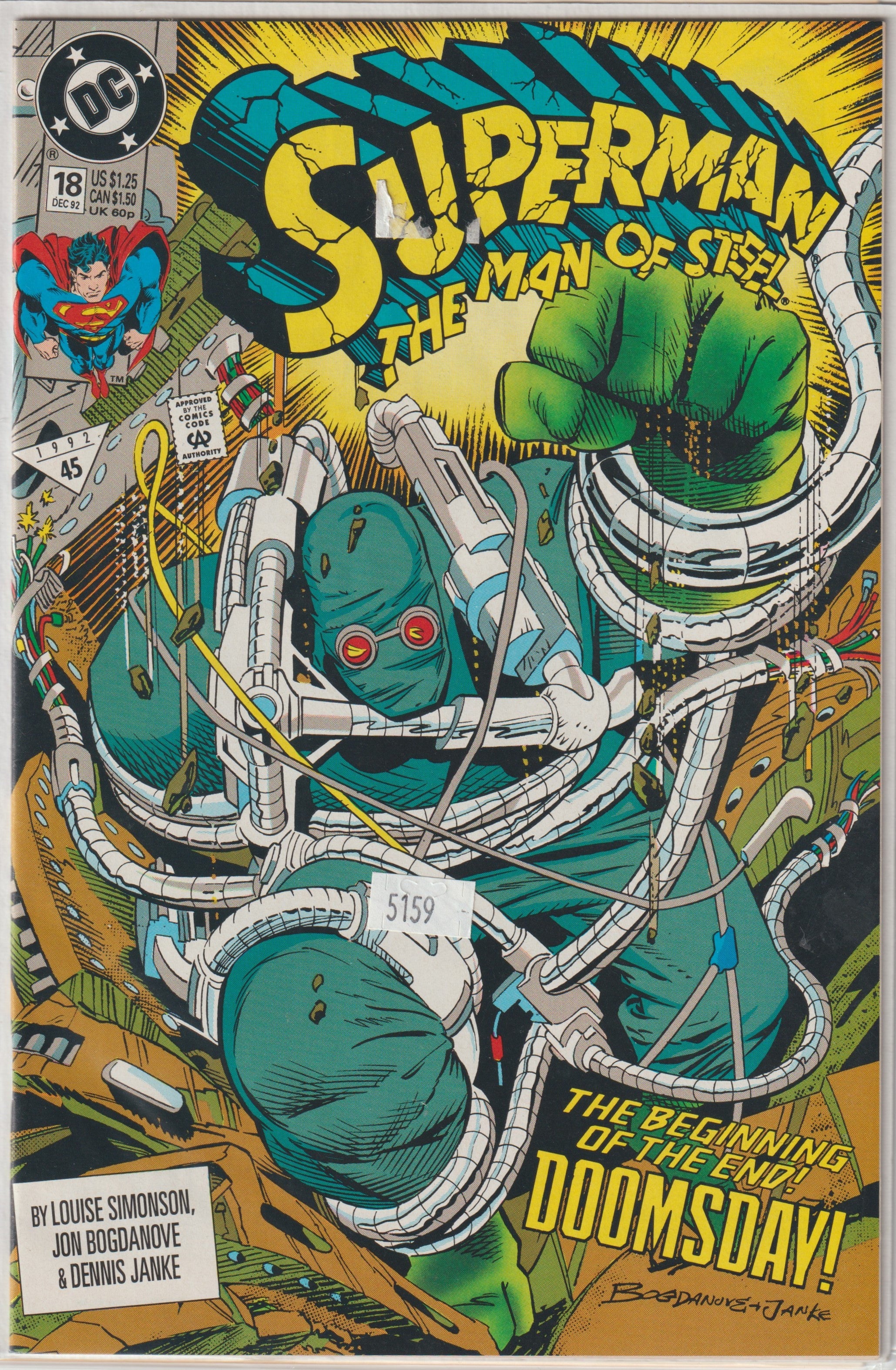 Superman the Man of Steel #18 (1991) | Odin's Place