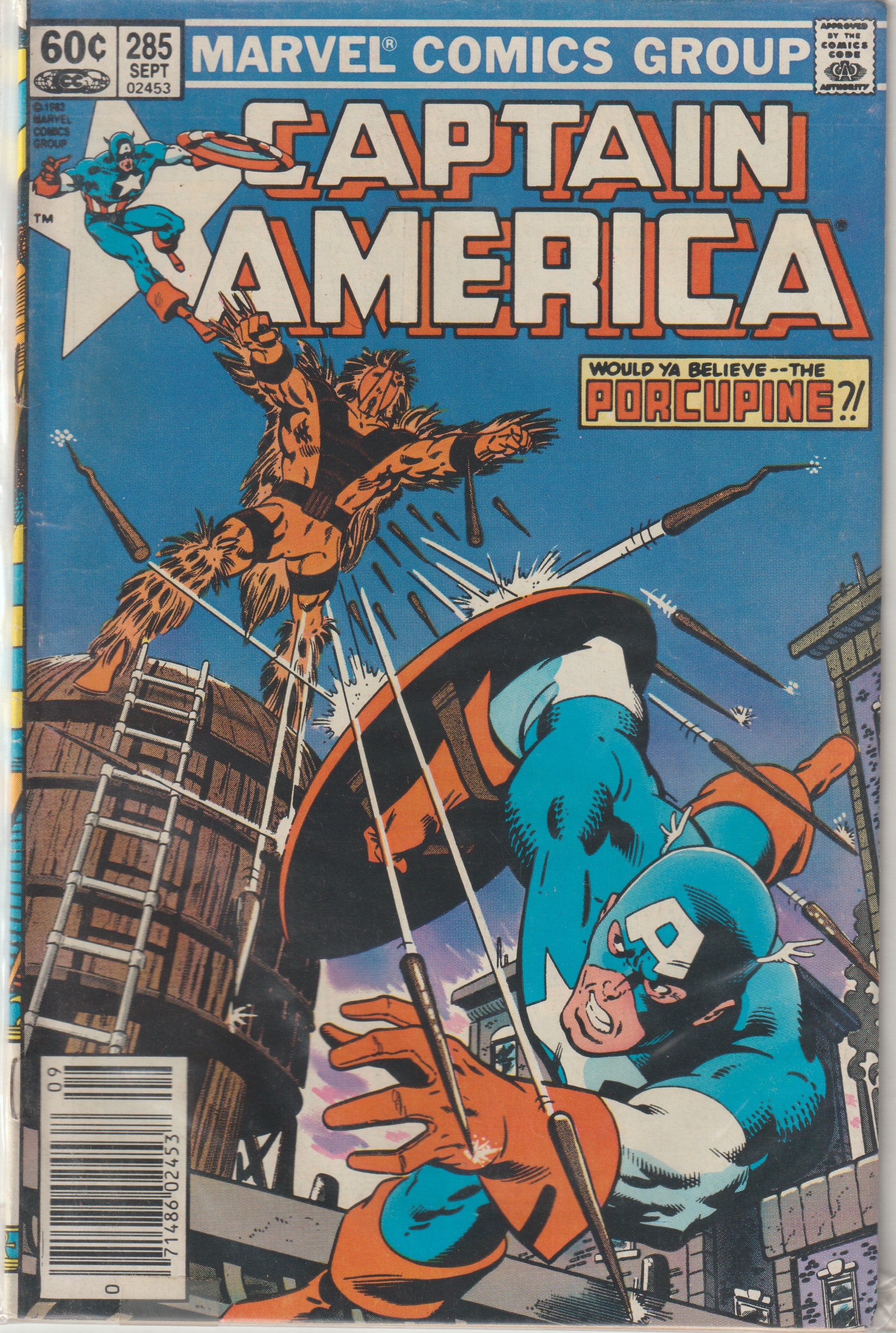 Captain America #285 (1983) | Odin's Place