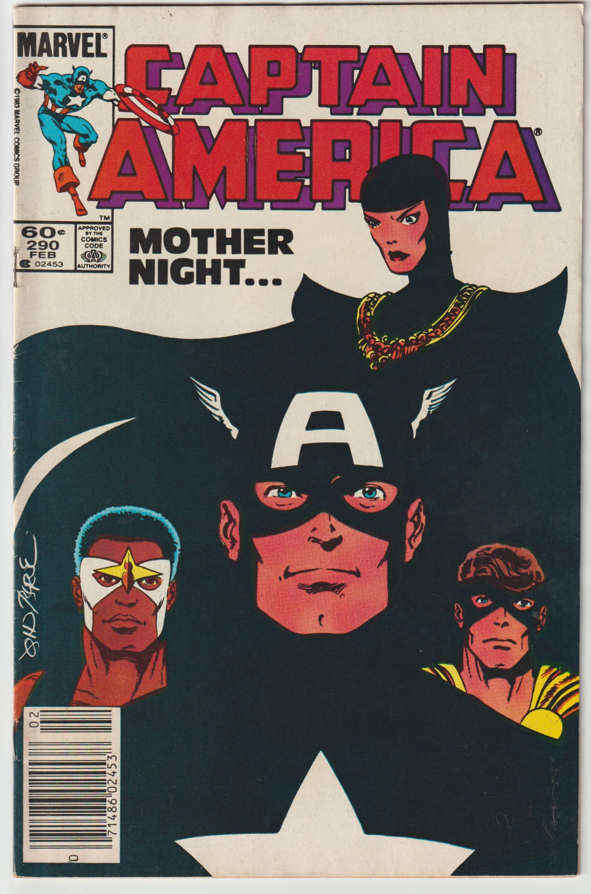 Captain America #290 (1984) | Odin's Place