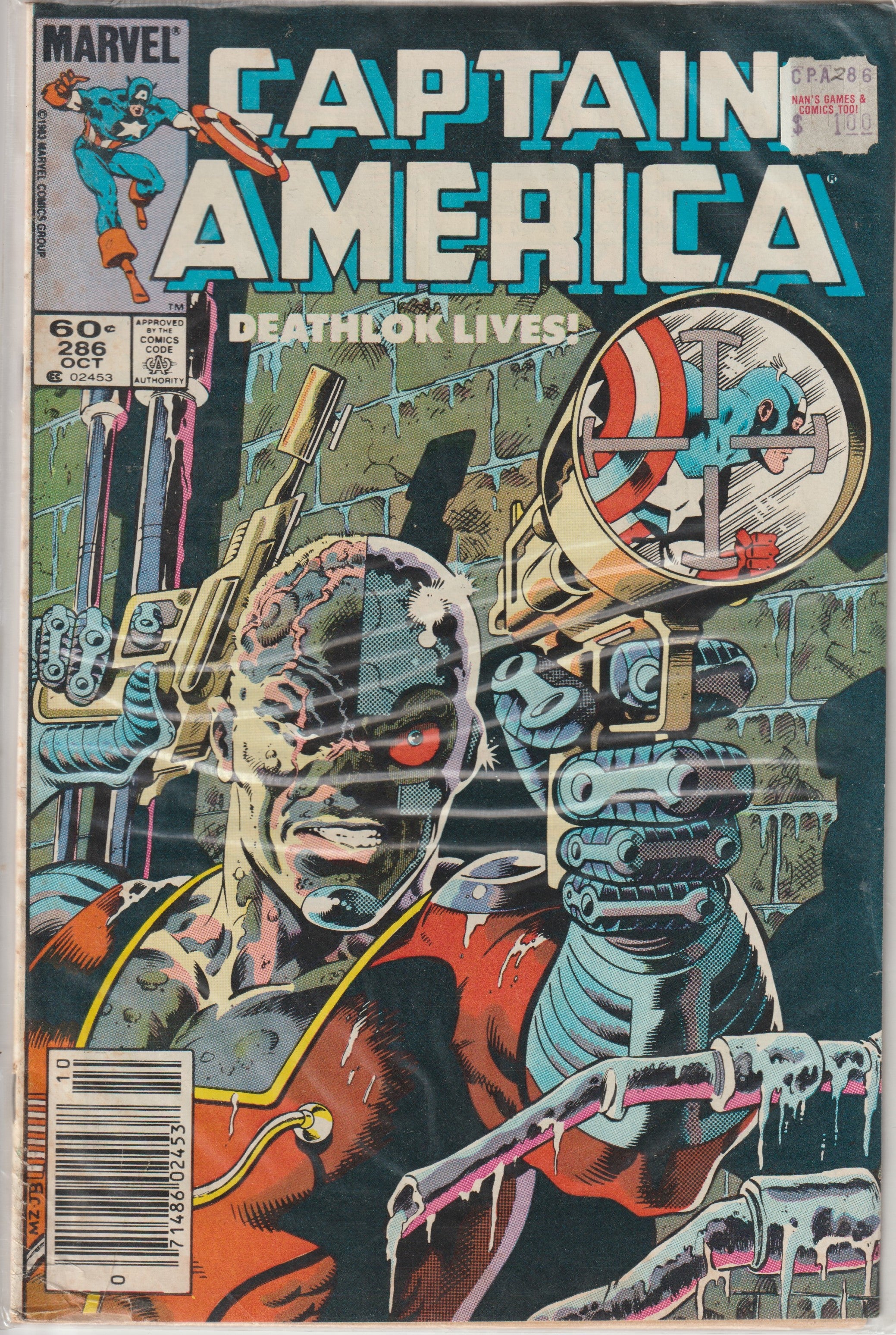 Captain America #286 (1983) | Odin's Place