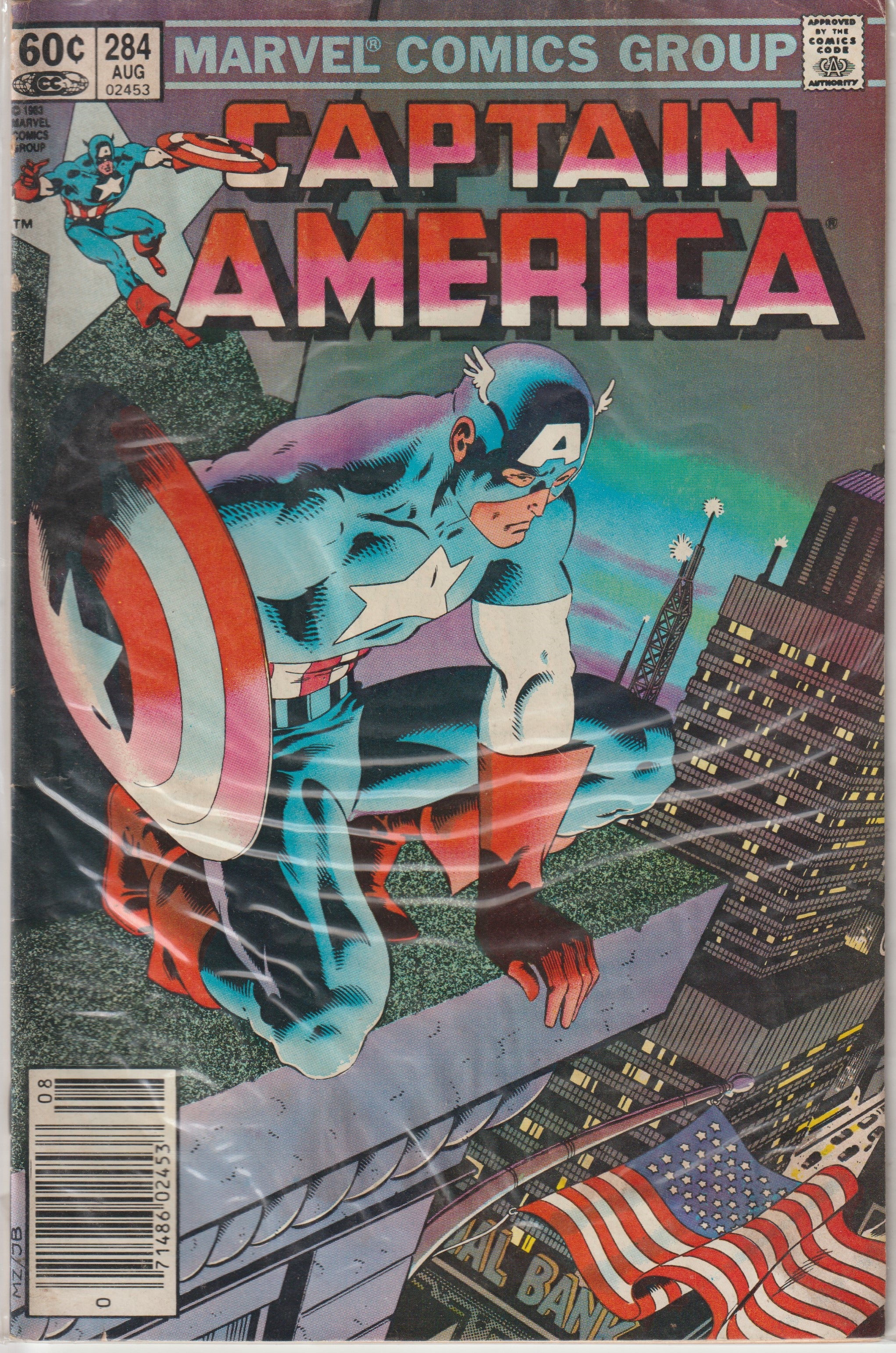 Captain America #284 (1983) | Odin's Place