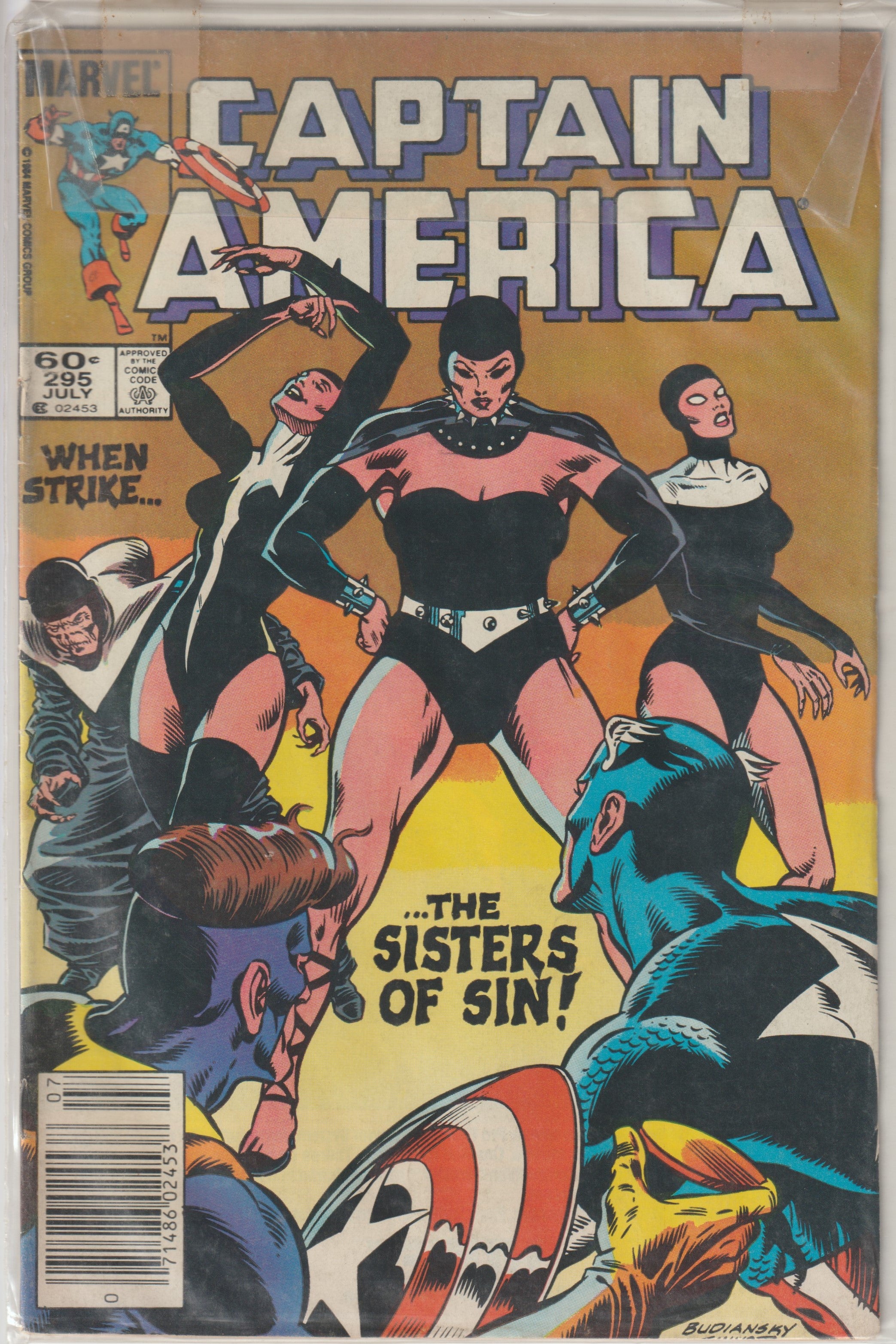 Captain America #295 (1984) | Odin's Place