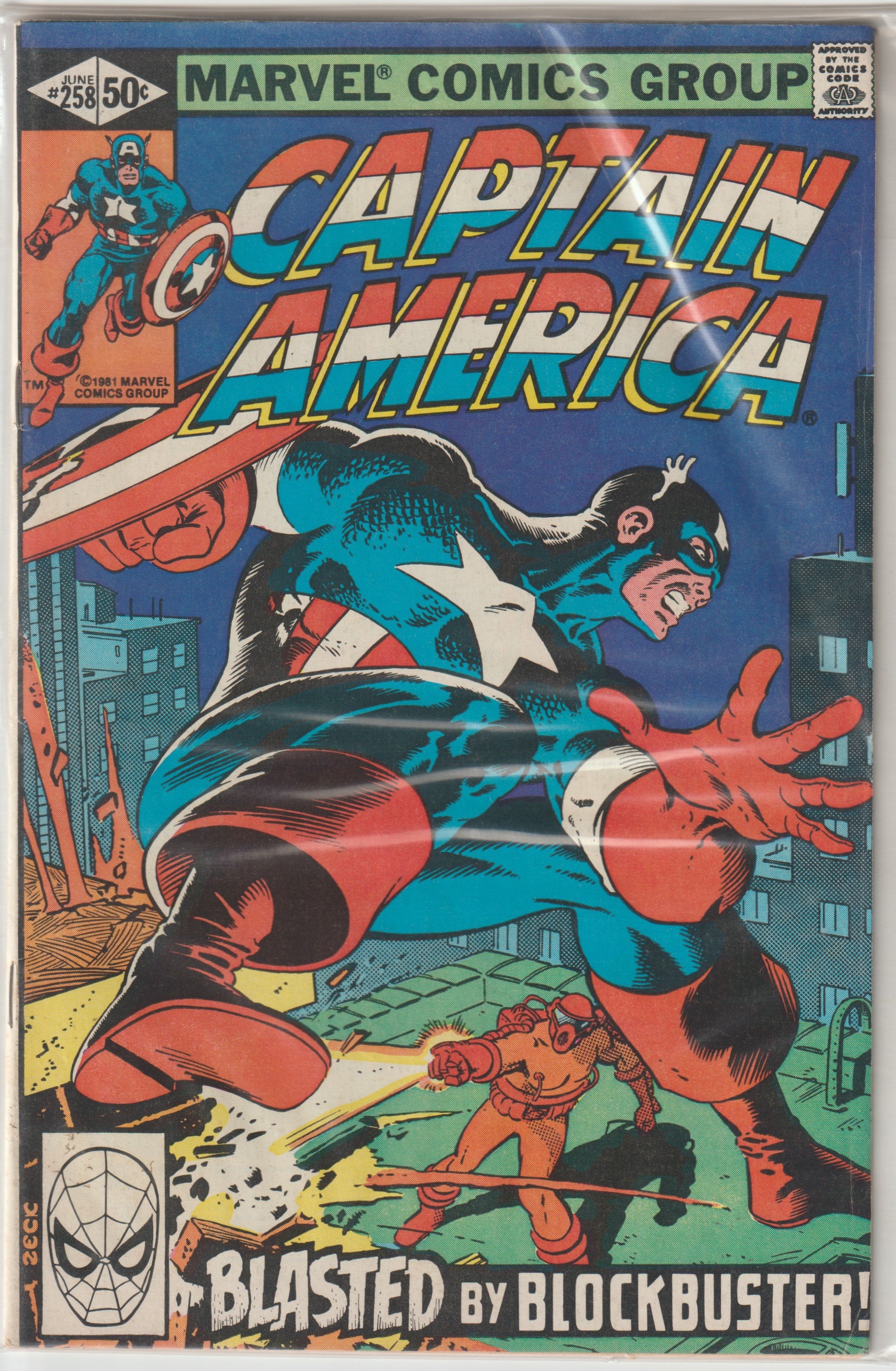 Captain America #258 (1981) | Odin's Place