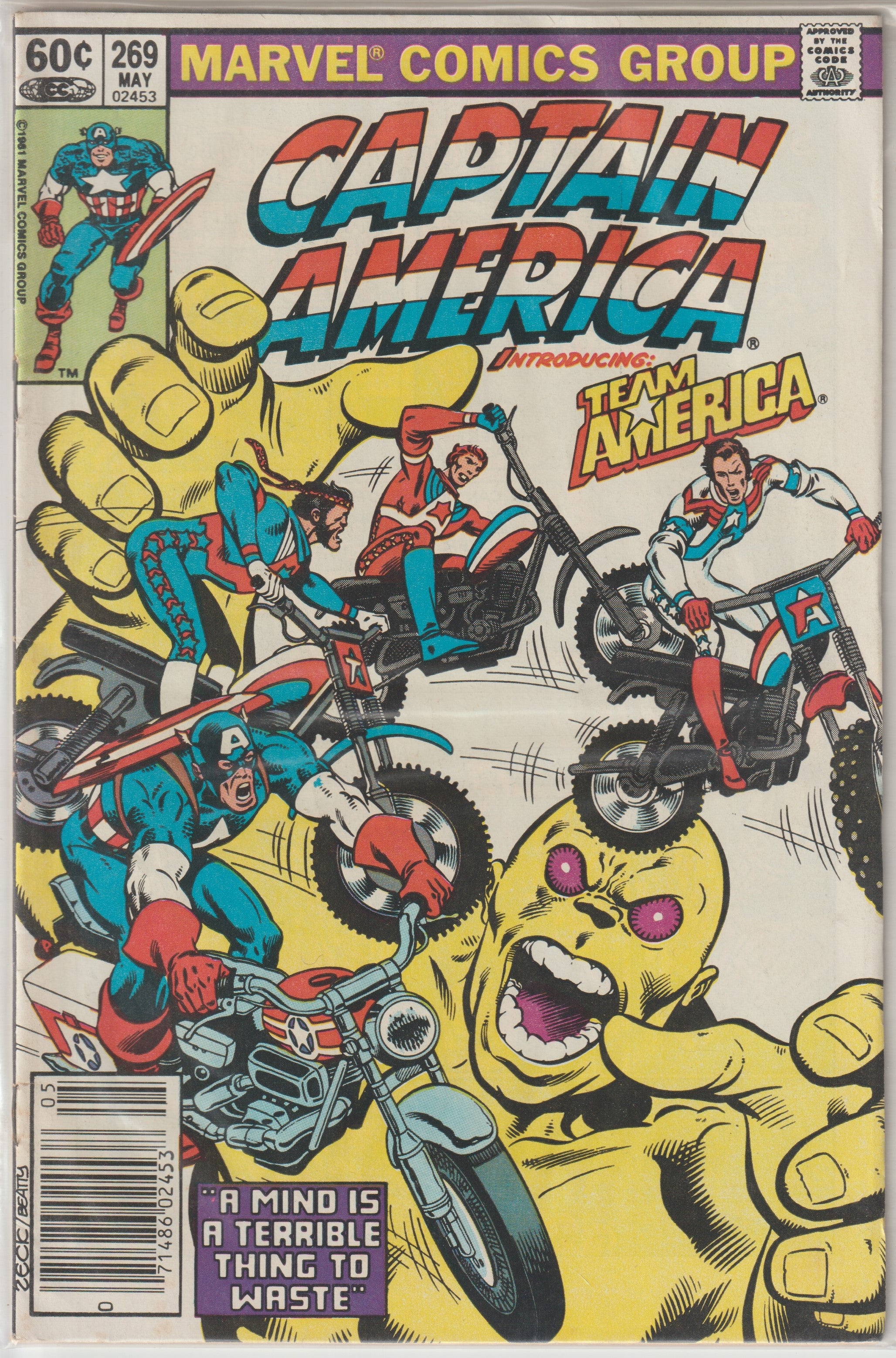 Captain America #269 (1982) | Odin's Place