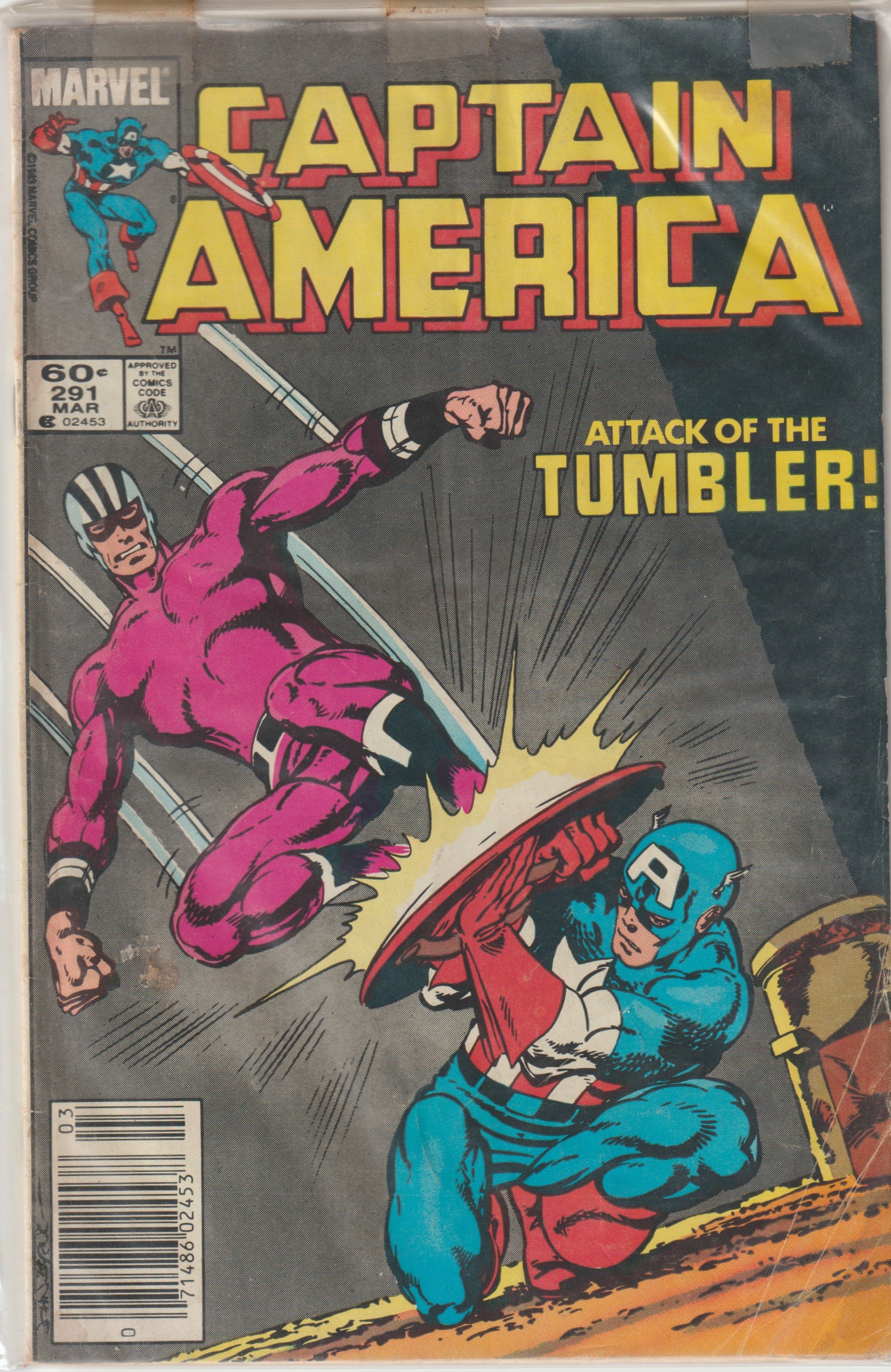Captain America #291 (1984) | Odin's Place