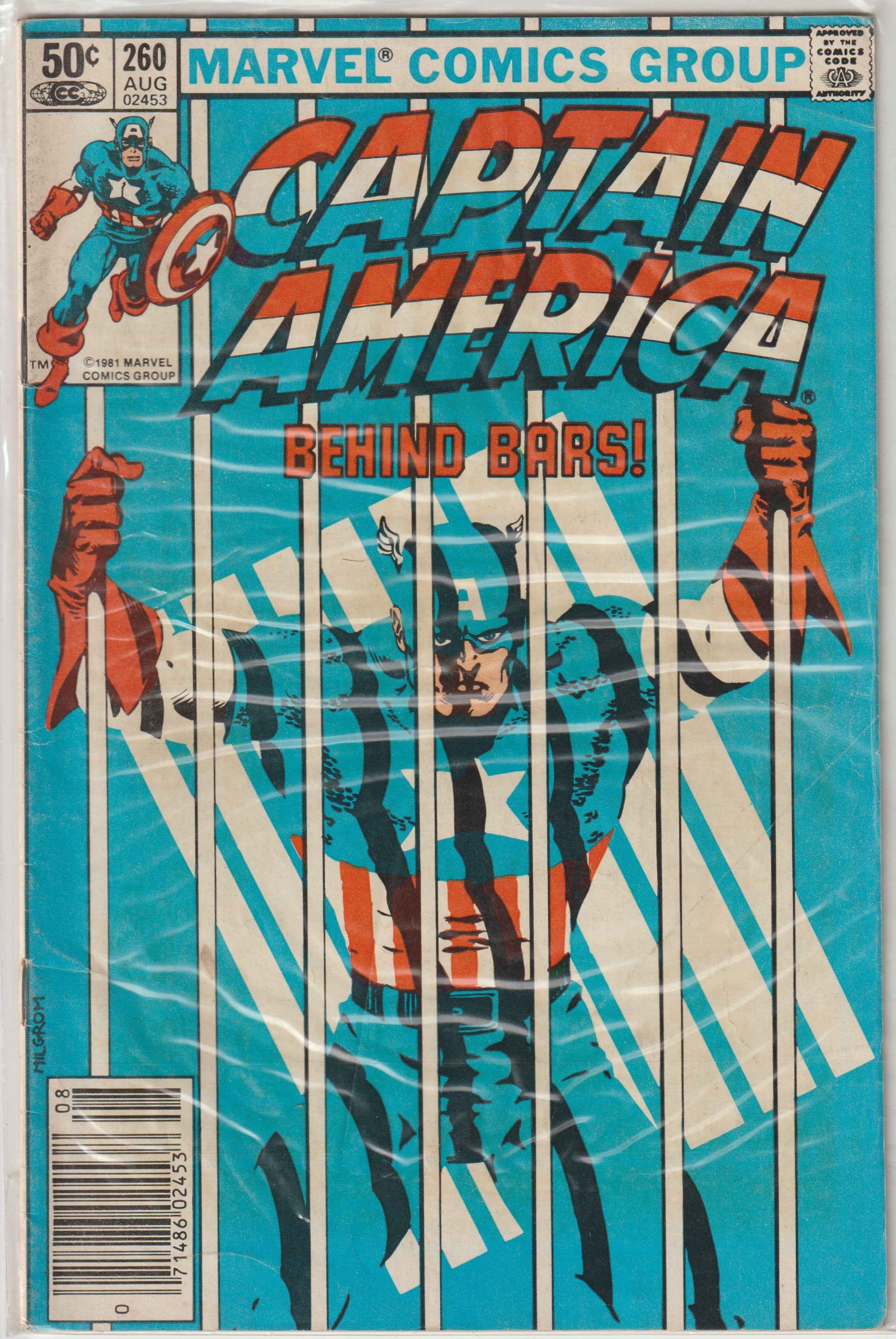 Captain America #260 (1981) | Odin's Place