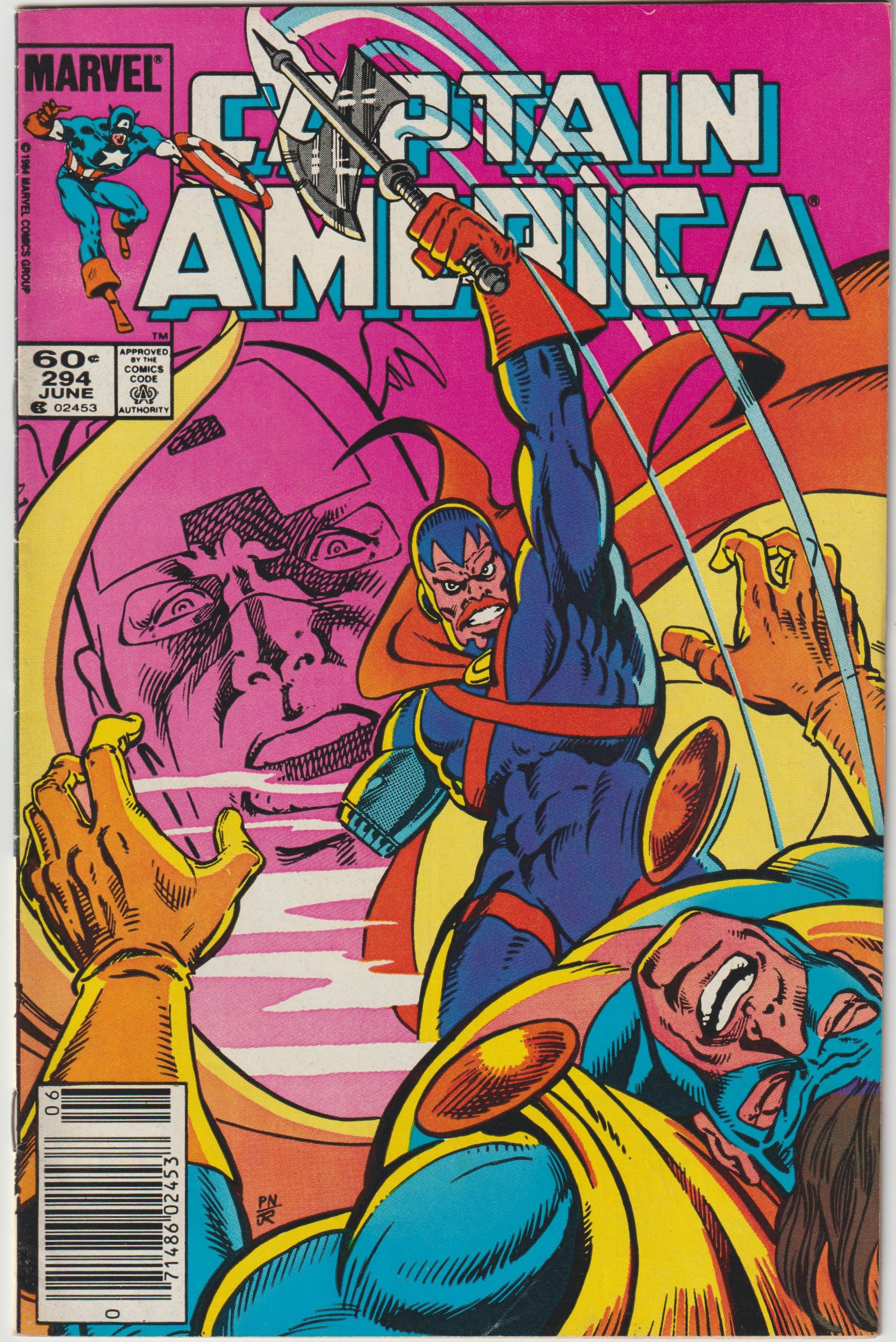 Captain America #294 (1984) | Odin's Place