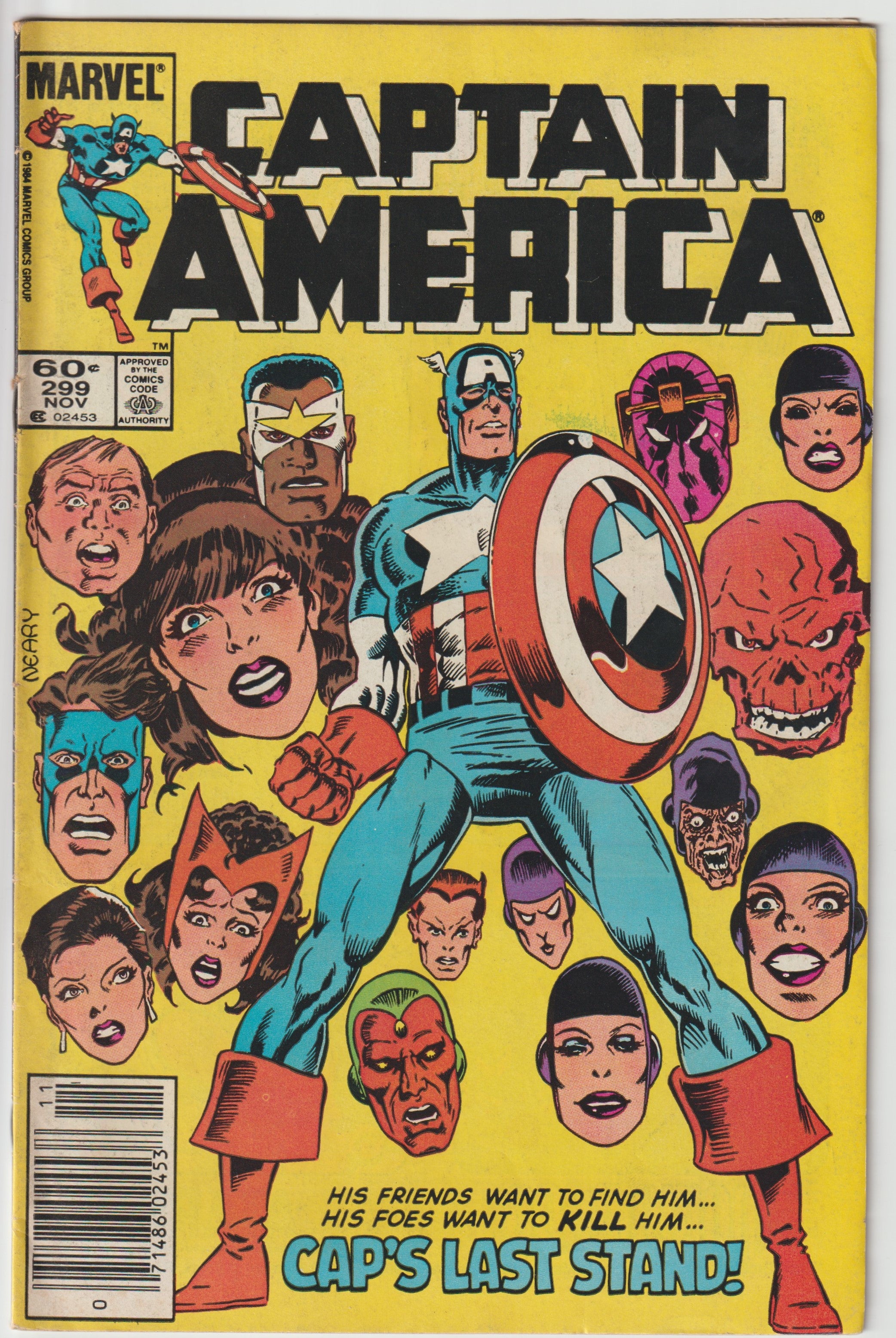 Captain America #299 (1984) | Odin's Place