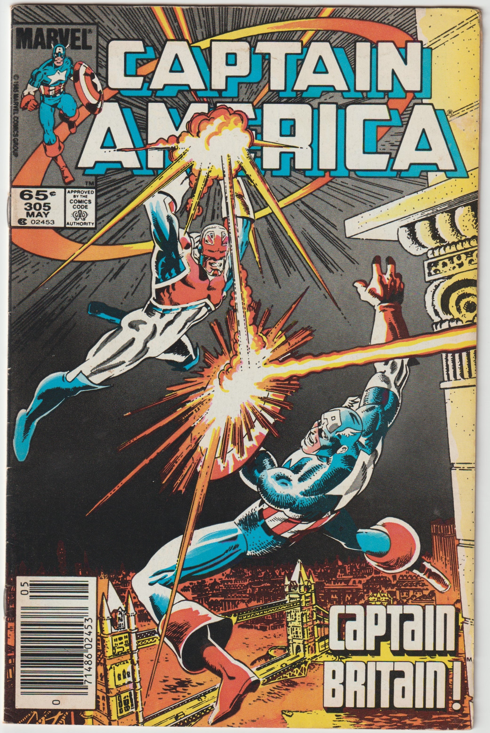 Captain America #305 (1985) | Odin's Place
