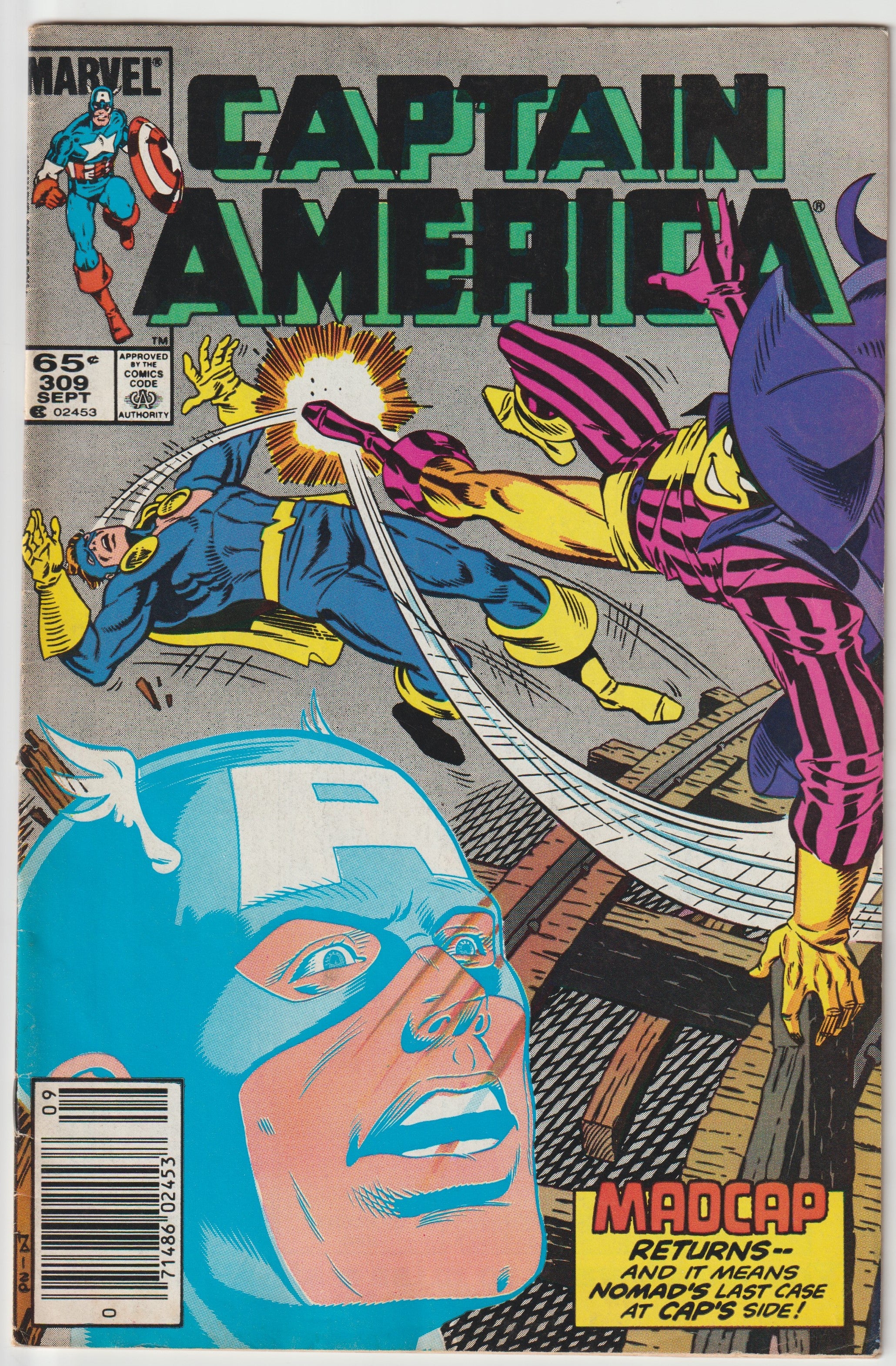 Captain America #309 (1985) | Odin's Place