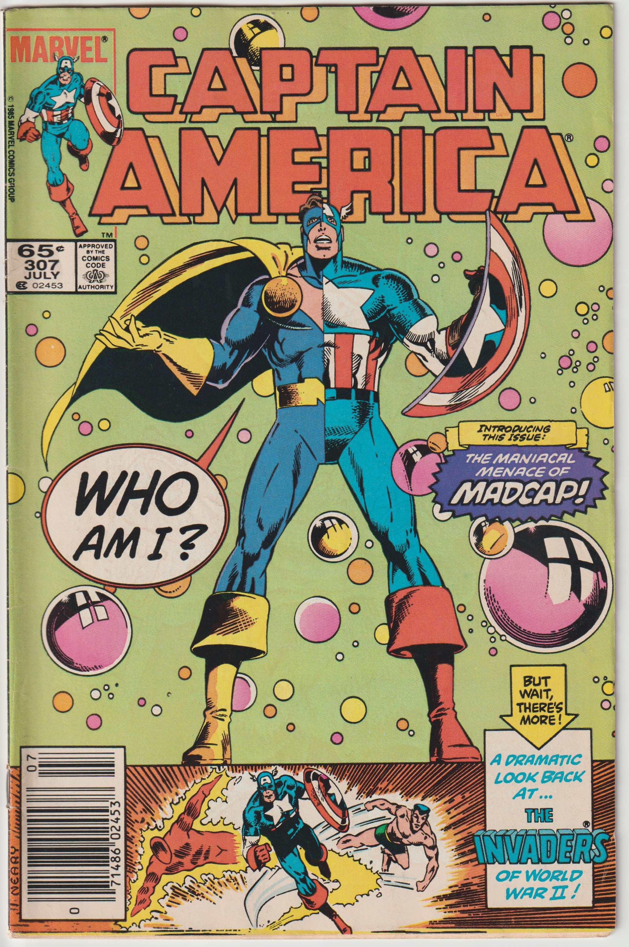 Captain America #307 (1985) | Odin's Place