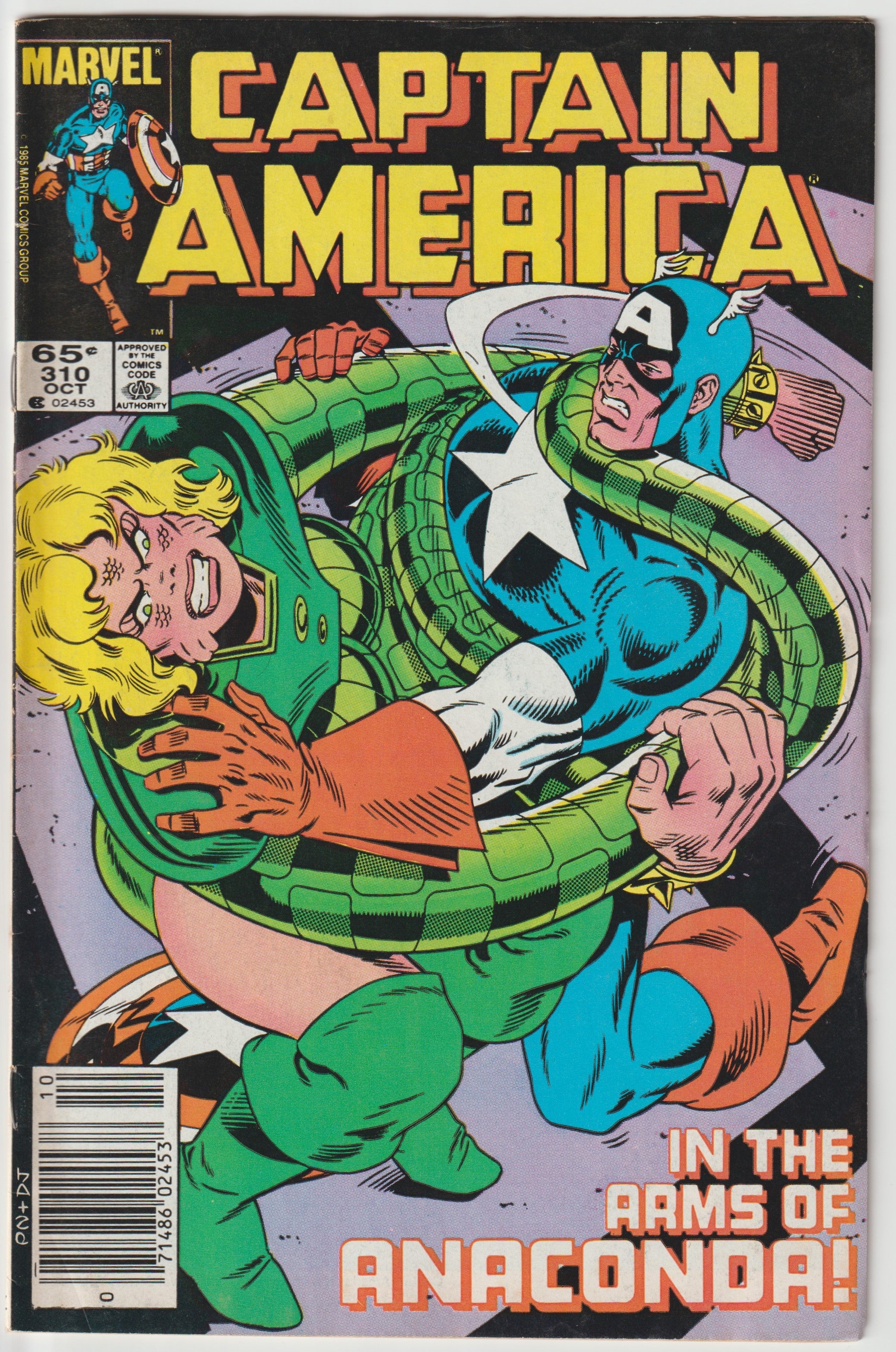 Captain America #310 (1985) | Odin's Place