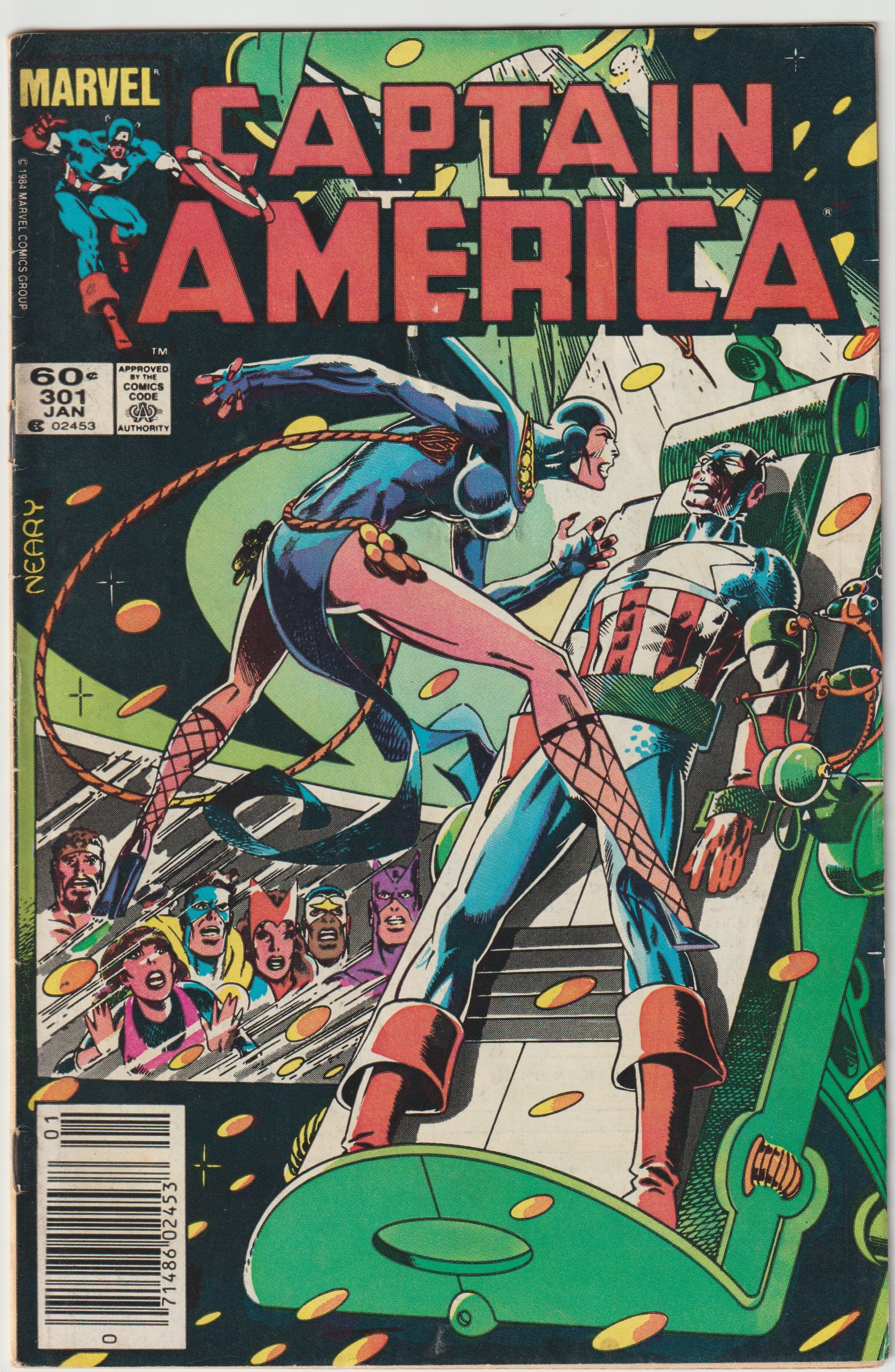 Captain America #301 (1985) | Odin's Place