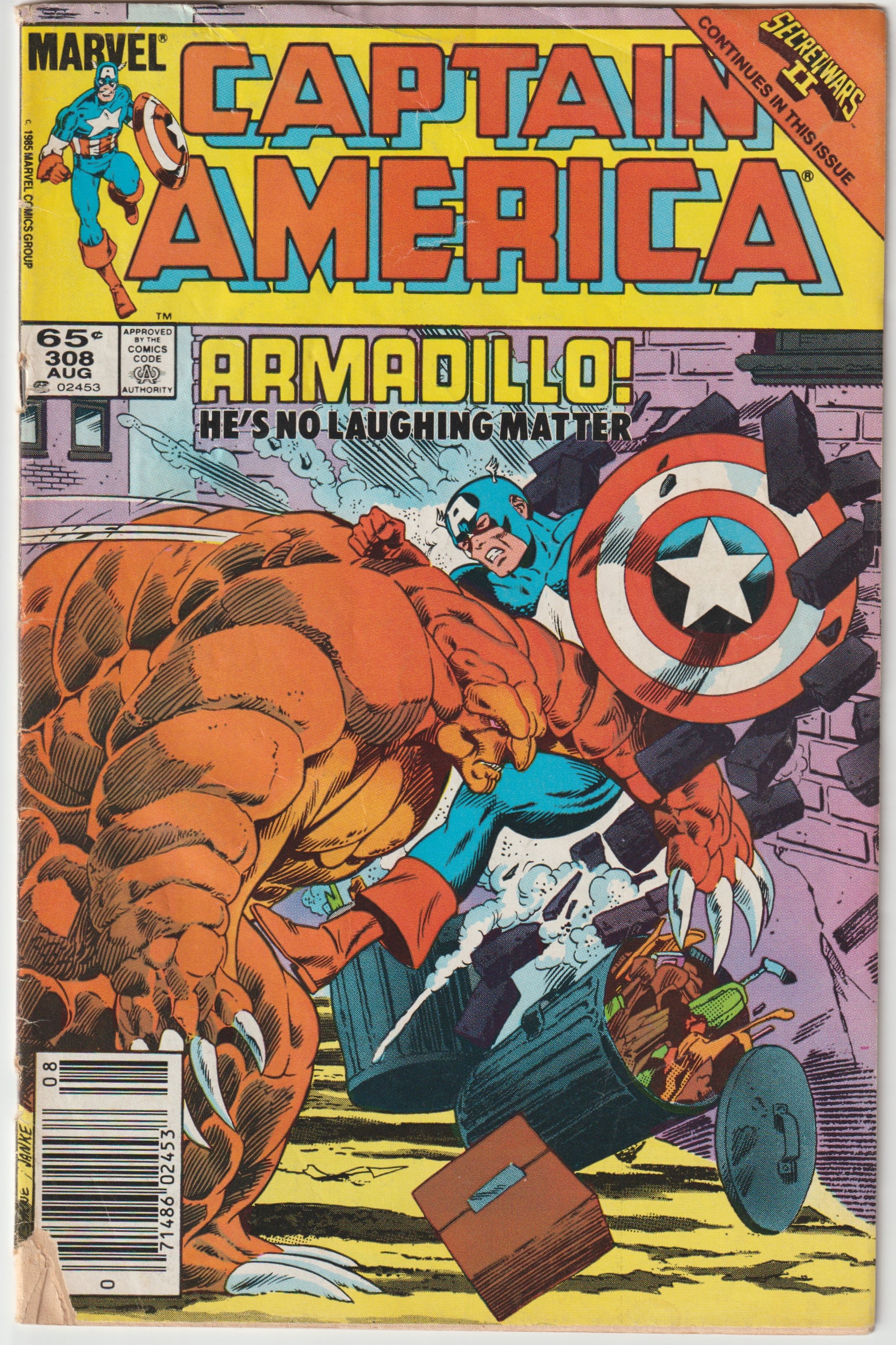 Captain America #308 (1985) | Odin's Place