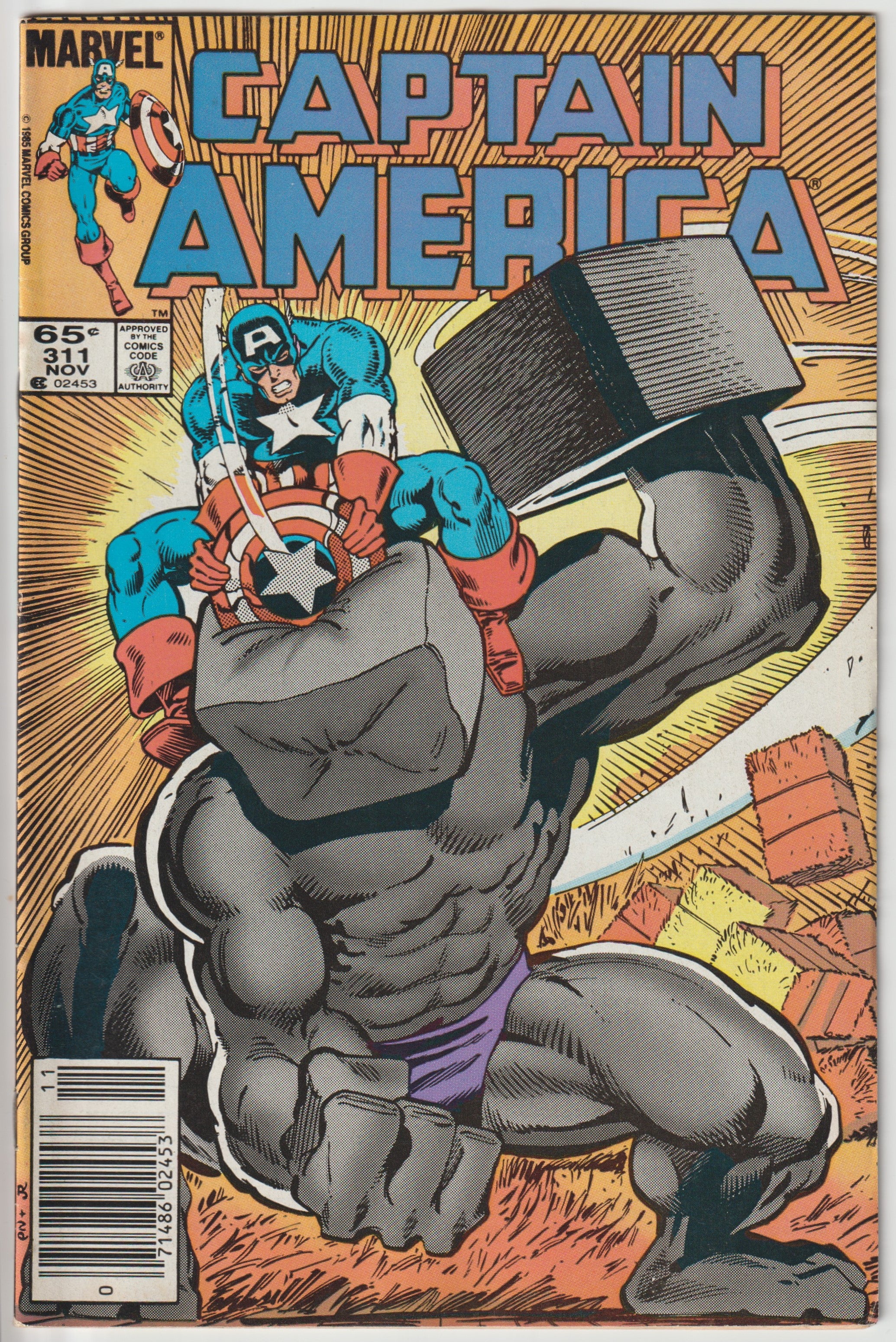 Captain America #311 (1985) | Odin's Place