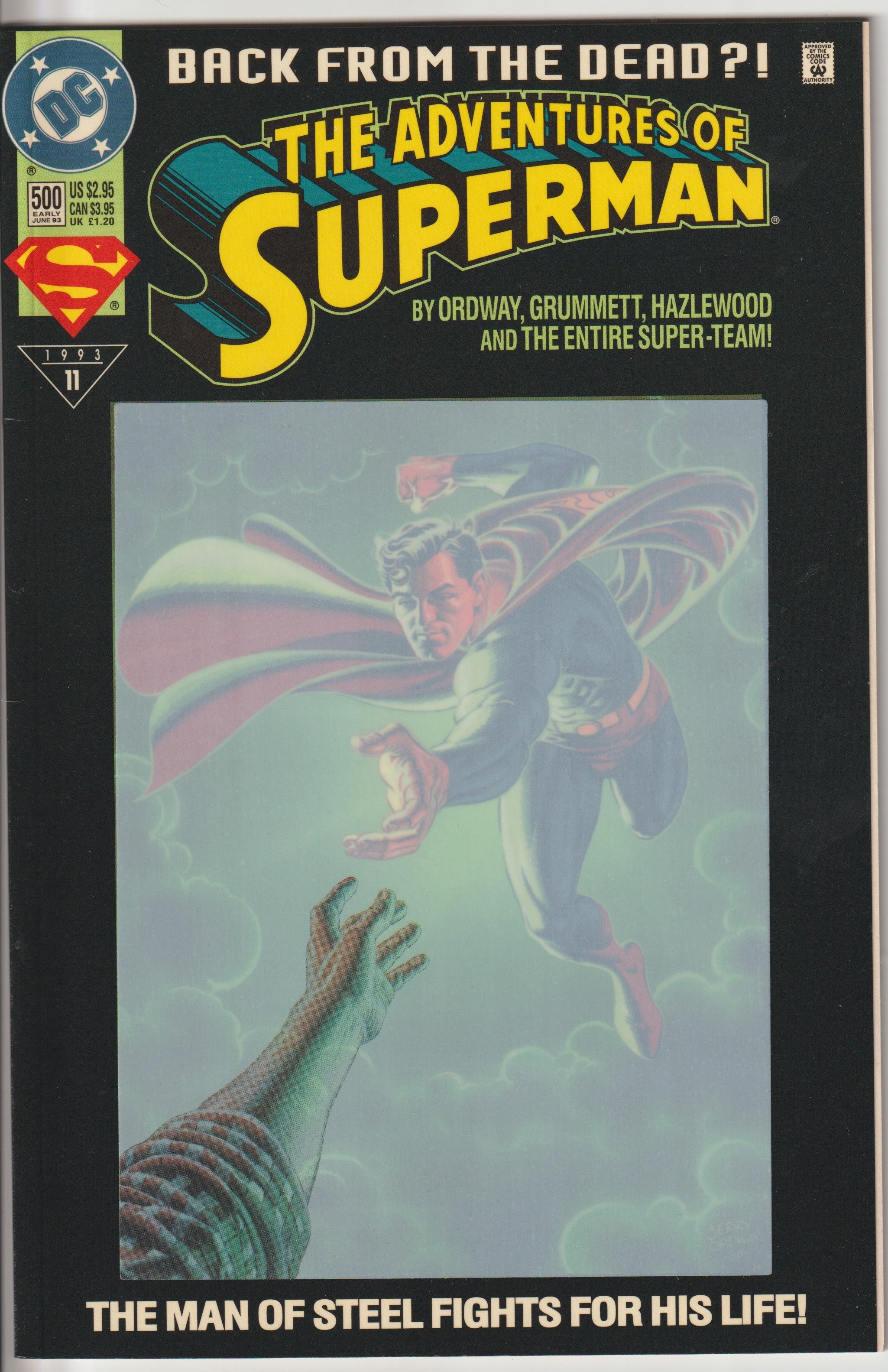 Adventures of Superman #500 (1993) | Odin's Place