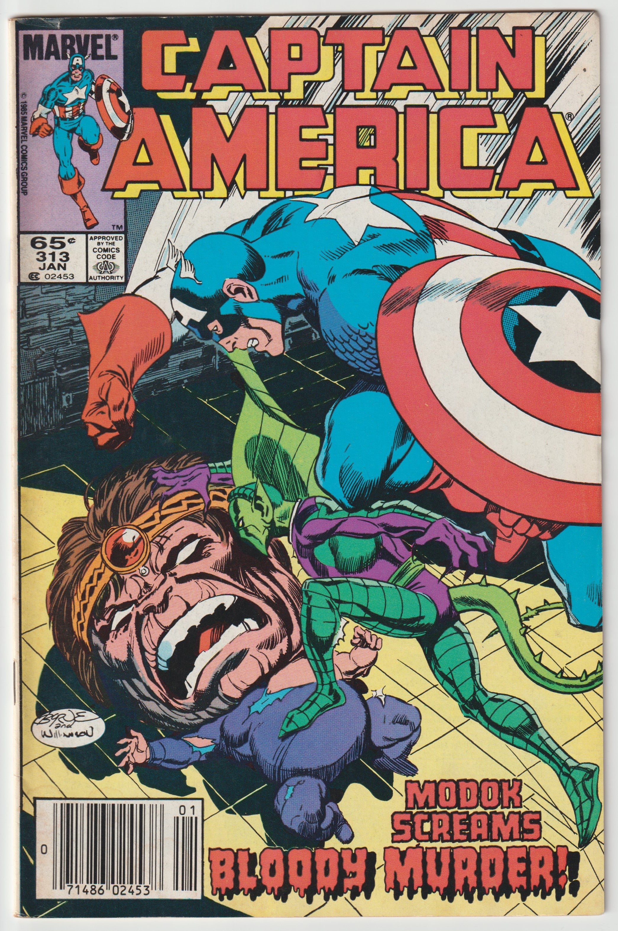 Captain America #313 (1985) | Odin's Place