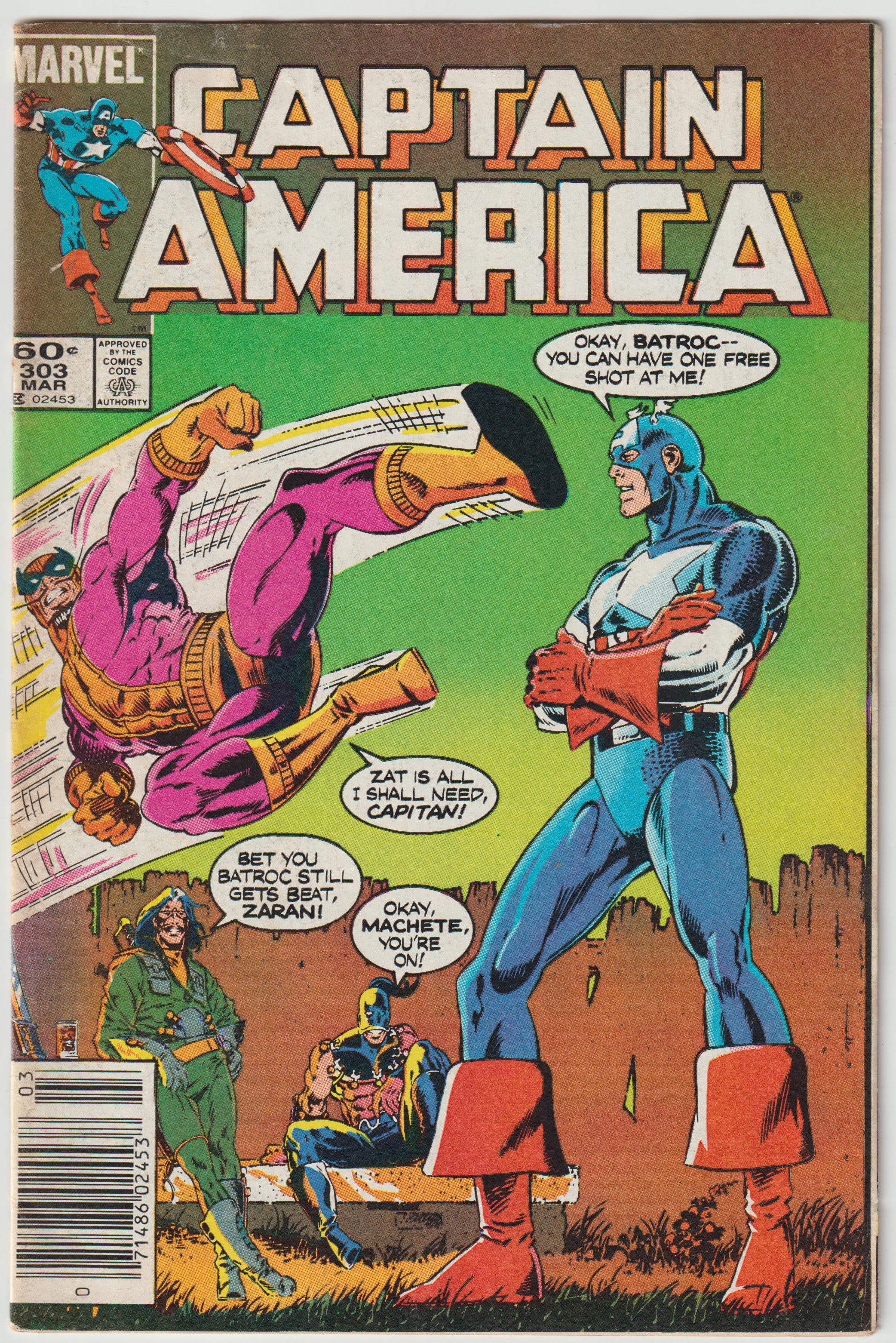 Captain America #303 (1985) | Odin's Place