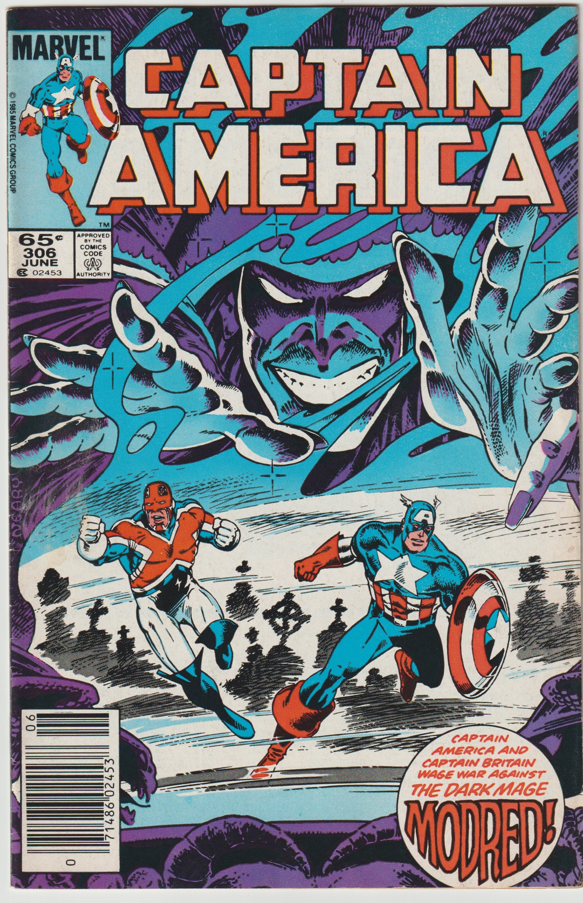 Captain America #306 (1985) | Odin's Place